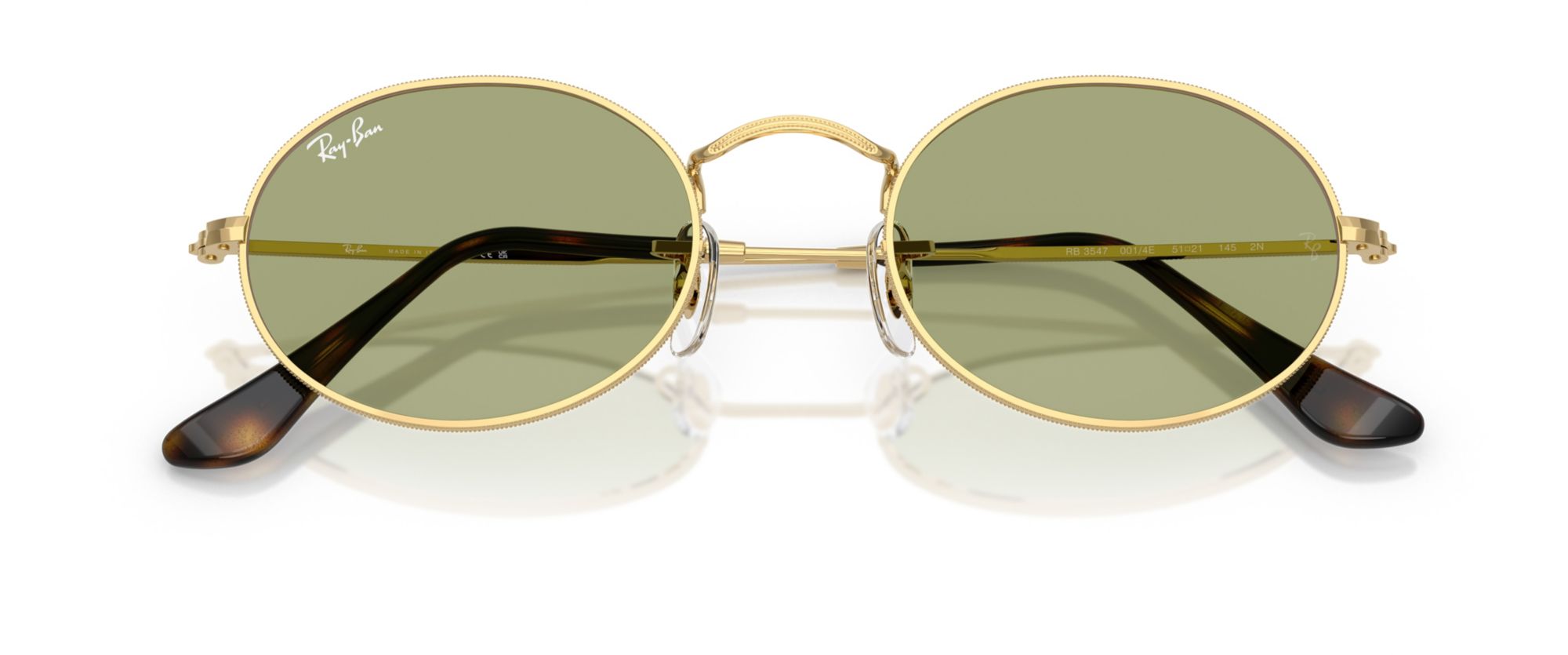 Ray-Ban Oval Metal Sunglasses product image