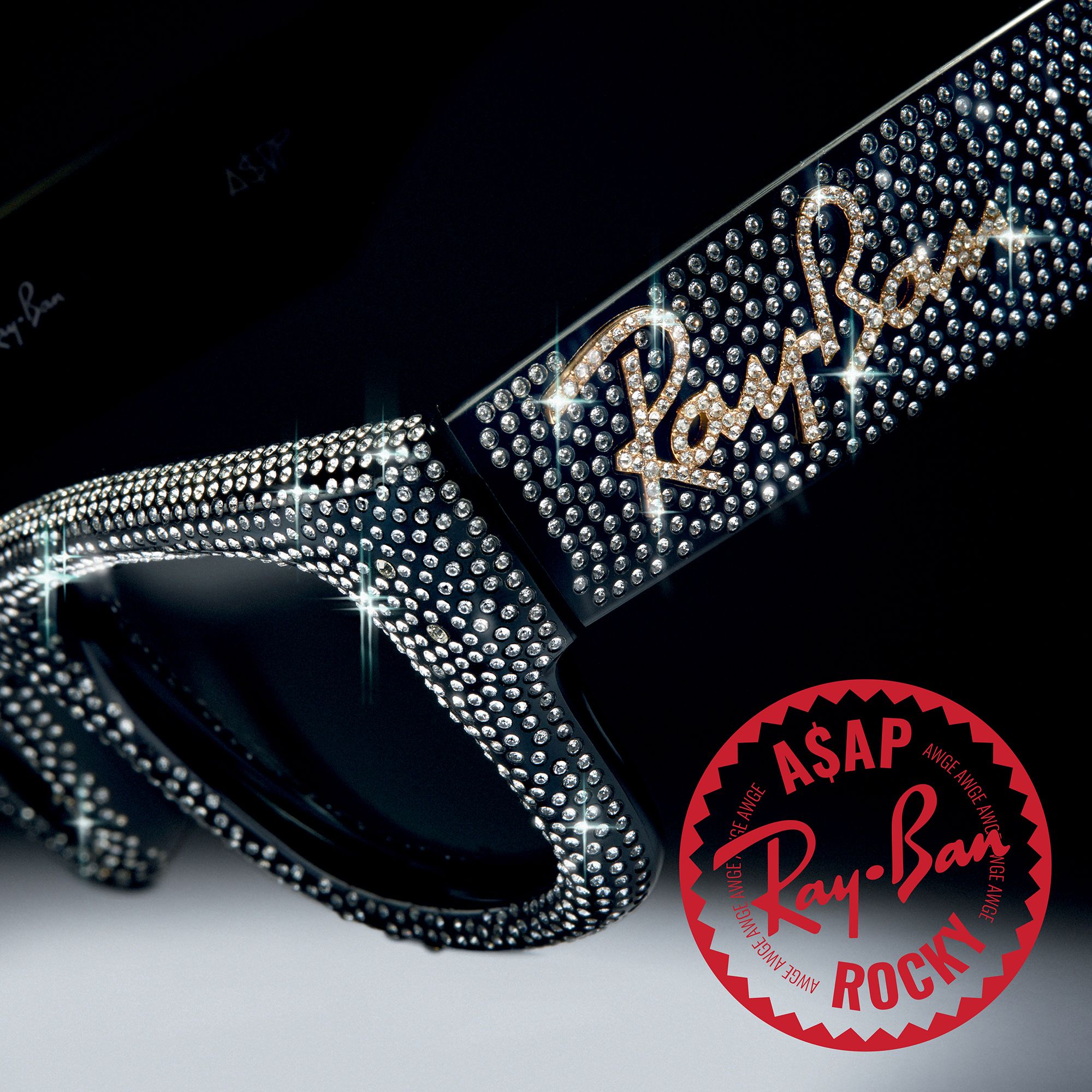 Ray-Ban Wayfarer Crystal Pavé Edition Sunglasses product image
