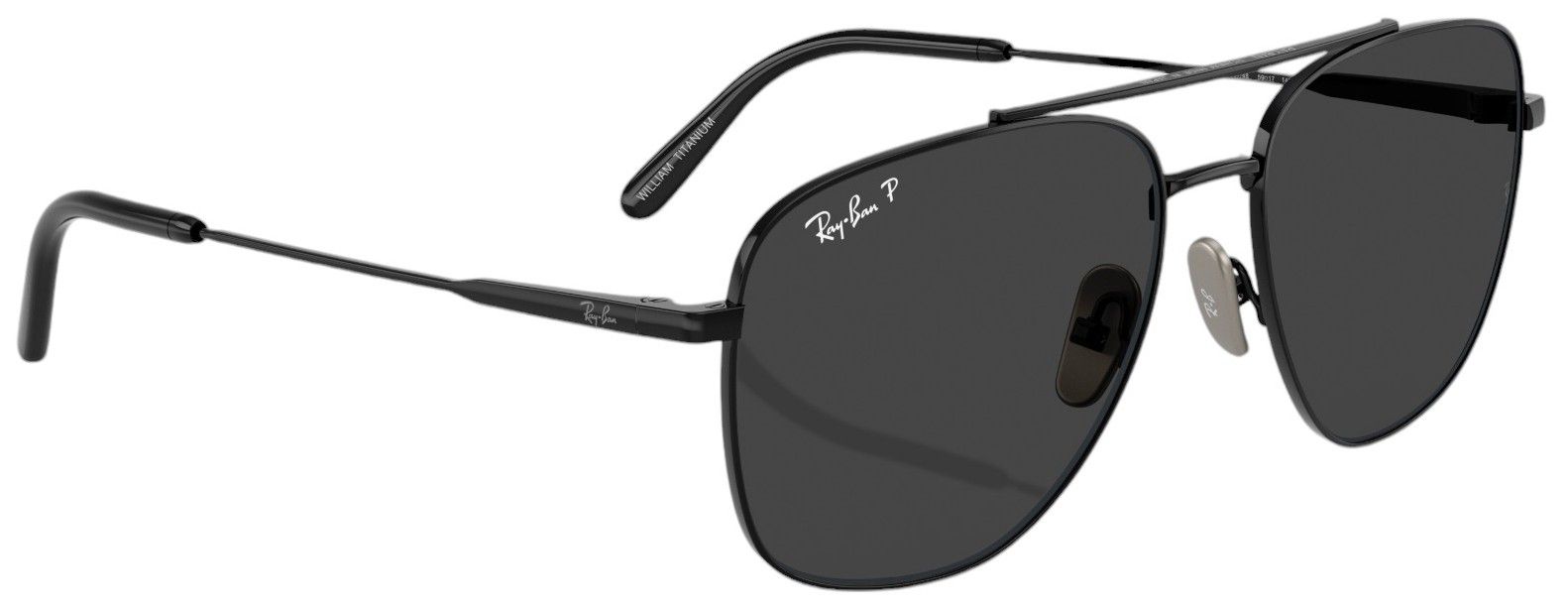 Ray-Ban William Titanium Sunglasses product image