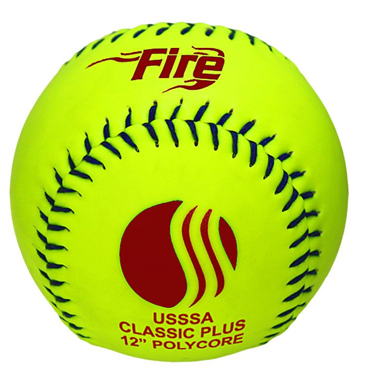 Baden USSSA Classic Plus .52 Slow Pitch Softballs – 12 Pack