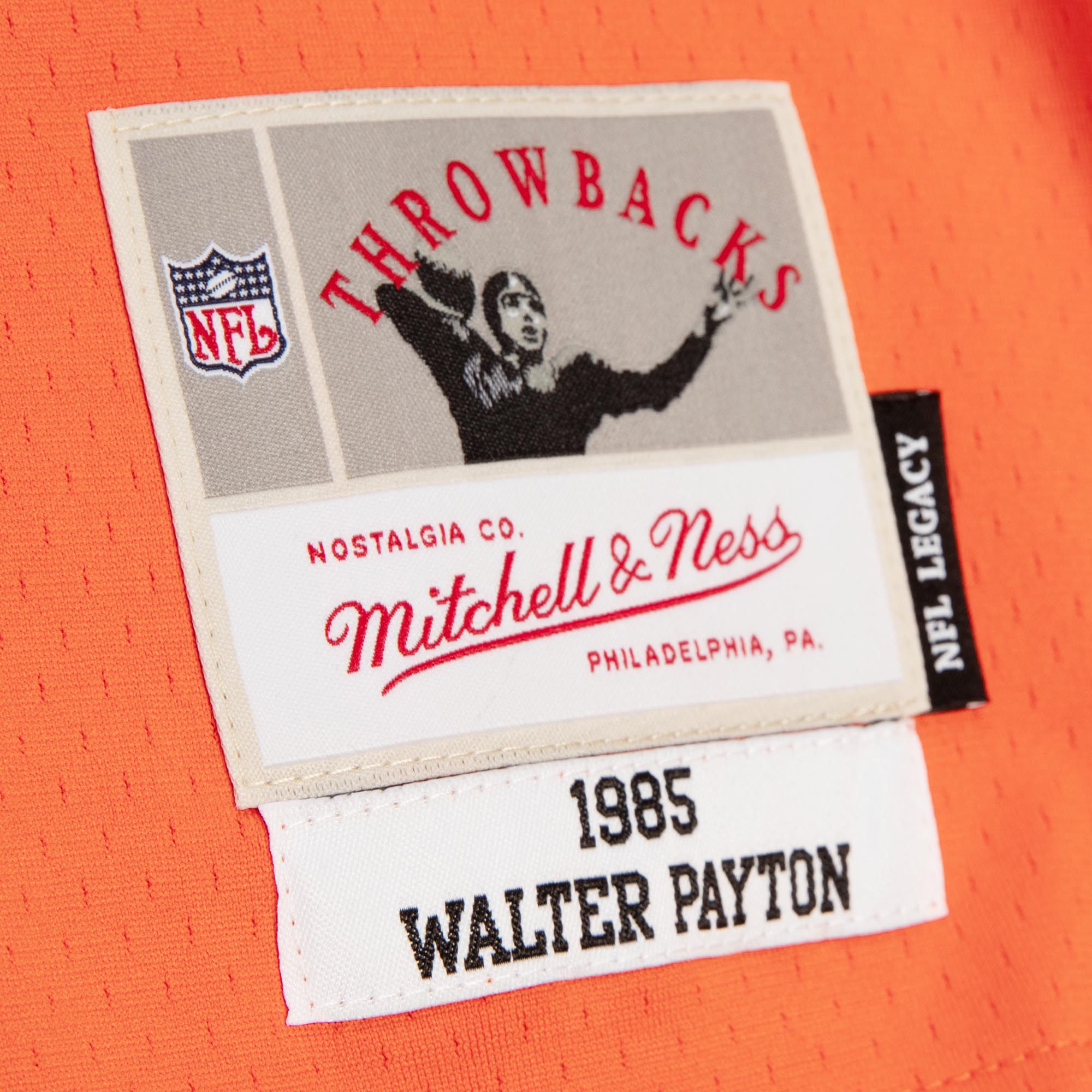 100% Authentic Mitchell & Ness Walter Payton Chicago Bears