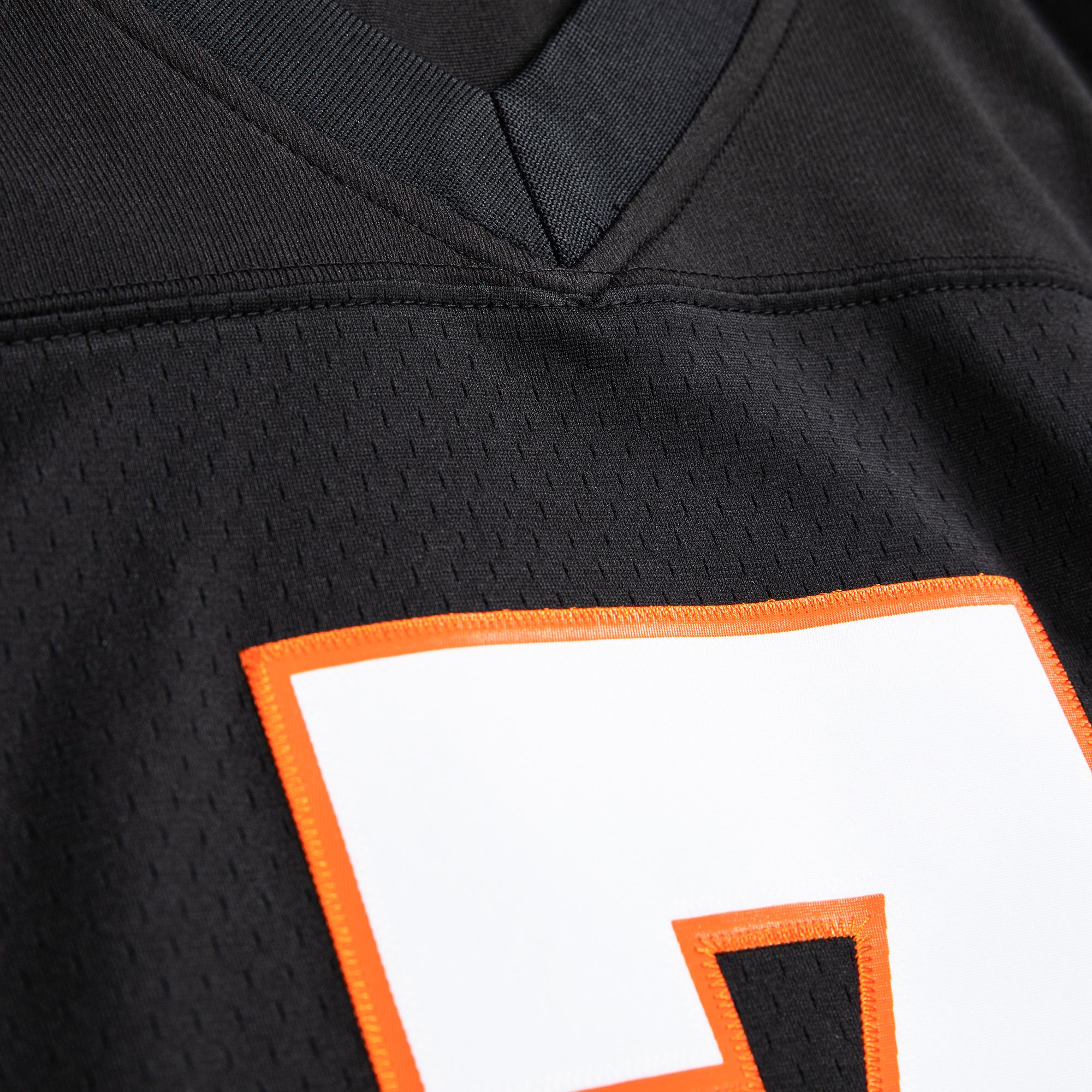 Mitchell & Ness Men's Cincinnati Bengals Boomer Esiason #7 1989 Black Throwback Jersey product image