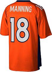 Mitchell & Ness Men's Denver Broncos Peyton Manning #18 2015 Orange  Throwback Jersey