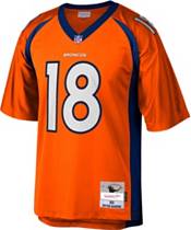 Mitchell & Ness Men's Denver Broncos Peyton Manning #18 2015 Orange Throwback Jersey product image