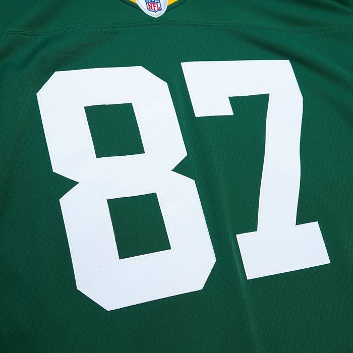 Mitchell & Ness Men's Green Bay Packers Jordy Nelson #87 2010 Green  Throwback Jersey