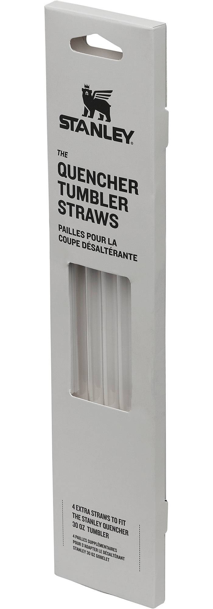 STANLEY Adventure Quencher 40 oz Tumbler 4 Pack Straws - CLEAR