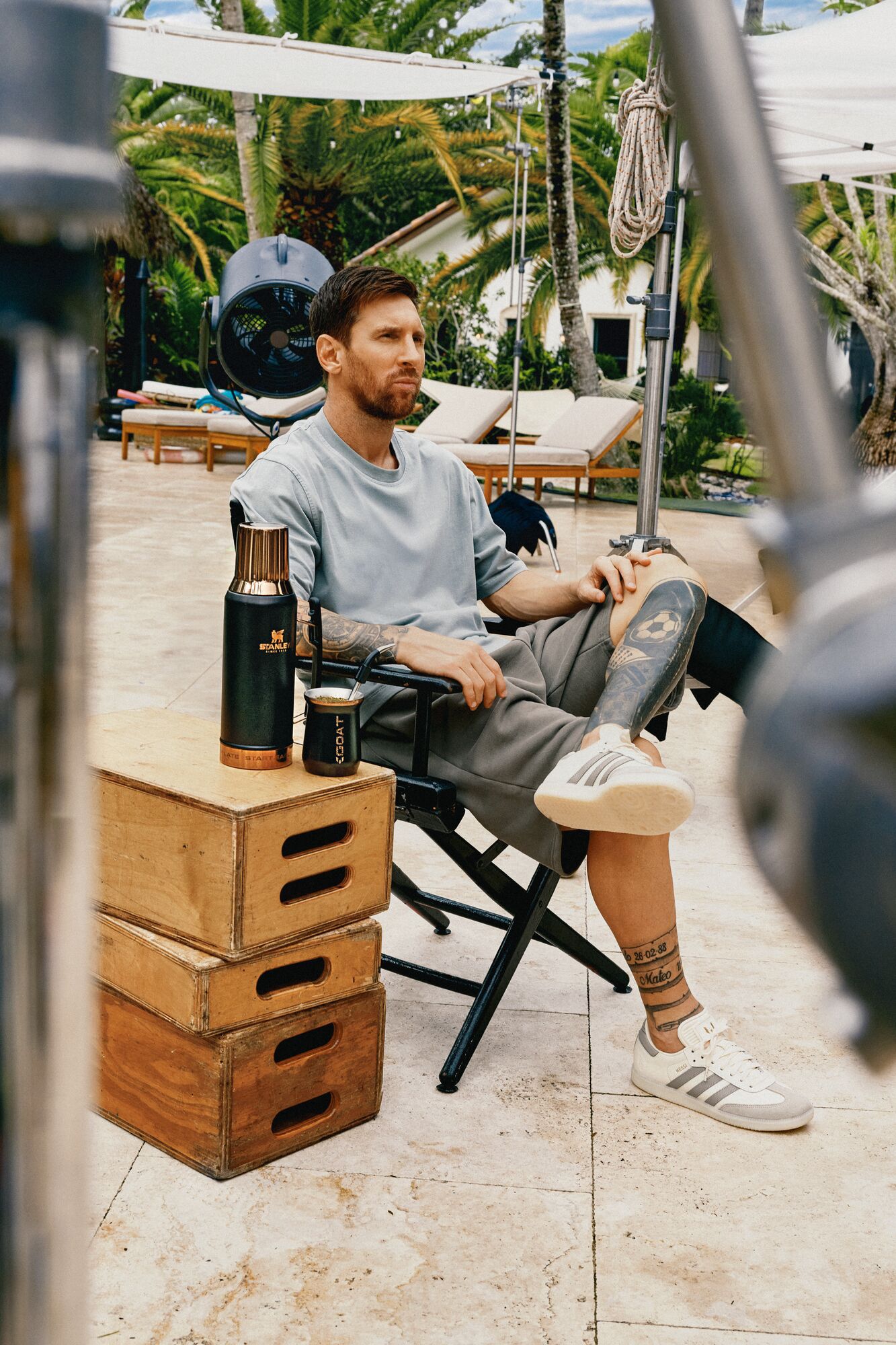 Messi x Stanley 1913&nbsp;8 oz. Classic Mate Mug - Messi GOAT Black product image