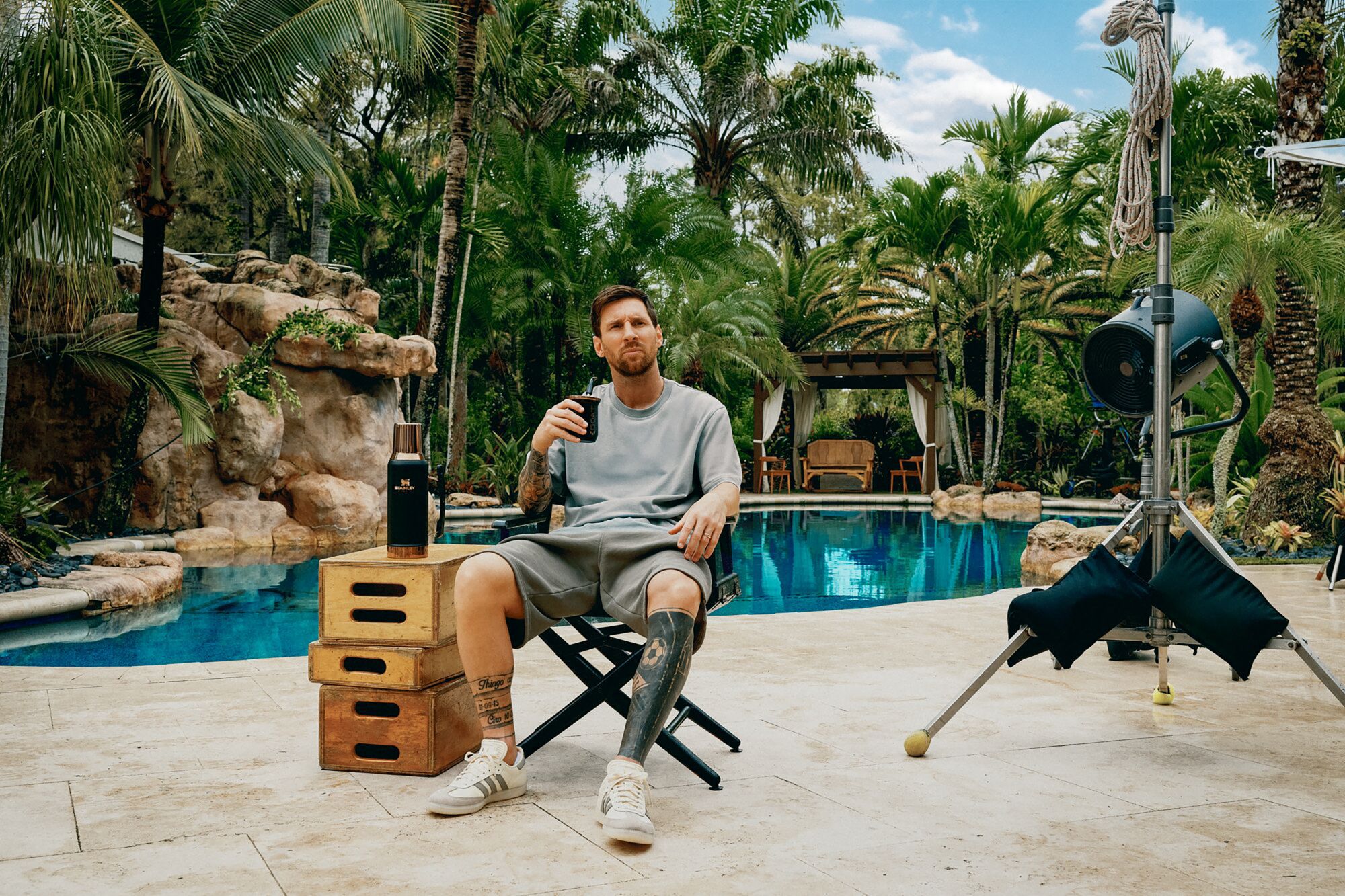 Messi x Stanley 1913&nbsp;8 oz. Classic Mate Mug - Messi GOAT Black product image