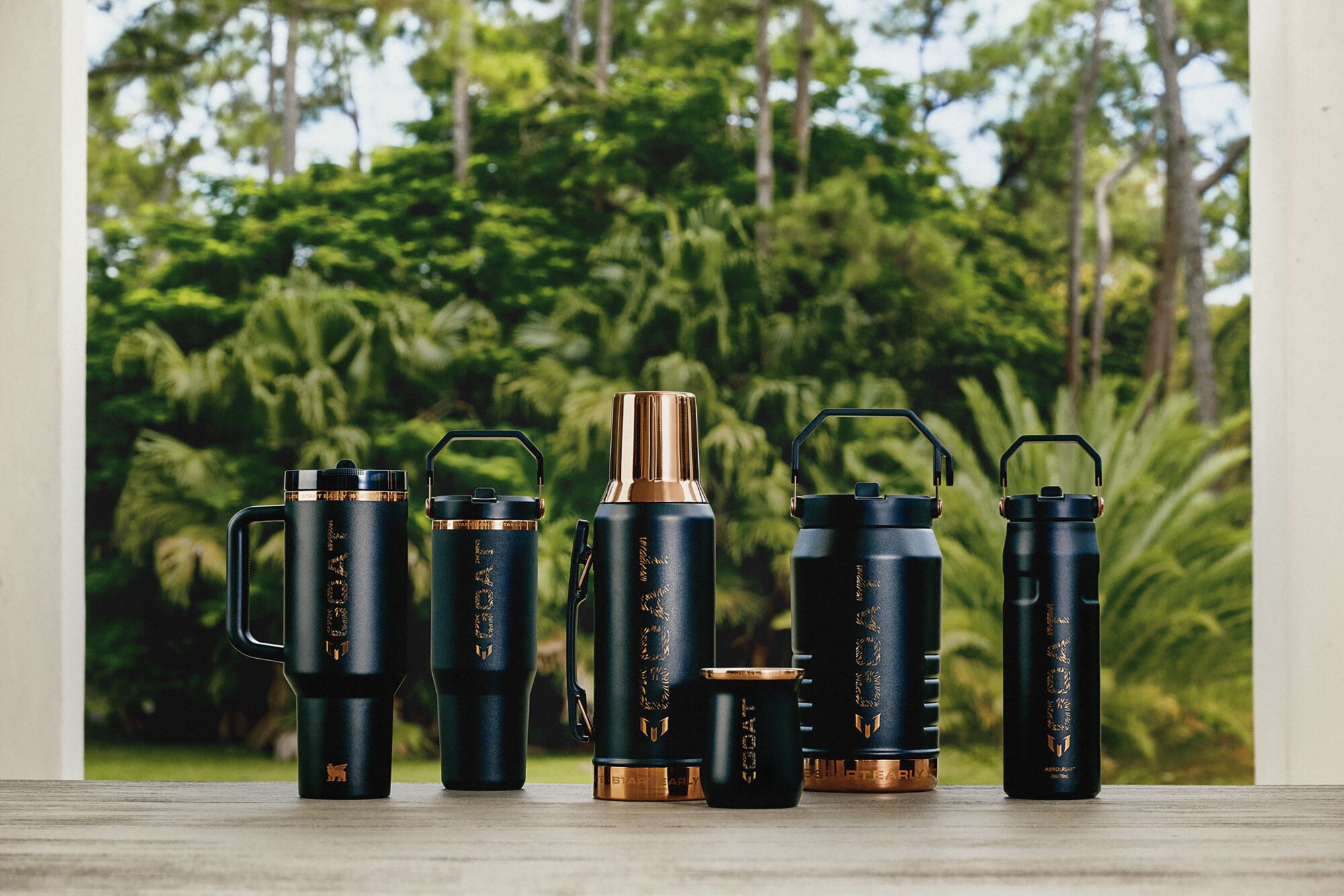 Messi x Stanley 1913&nbsp;1.3 qt Flow Mate System - Messi GOAT Black product image