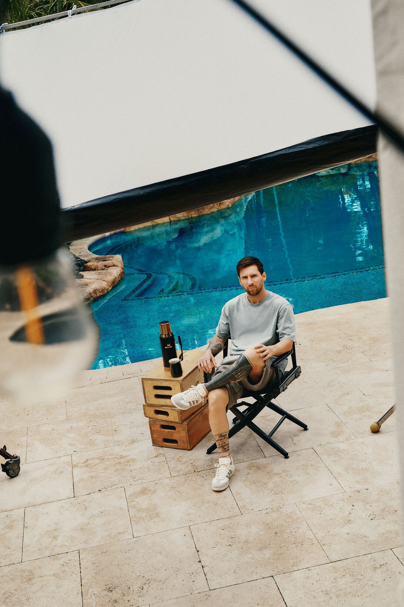 Messi x Stanley 1913&nbsp;1.3 qt Flow Mate System - Messi GOAT Black product image