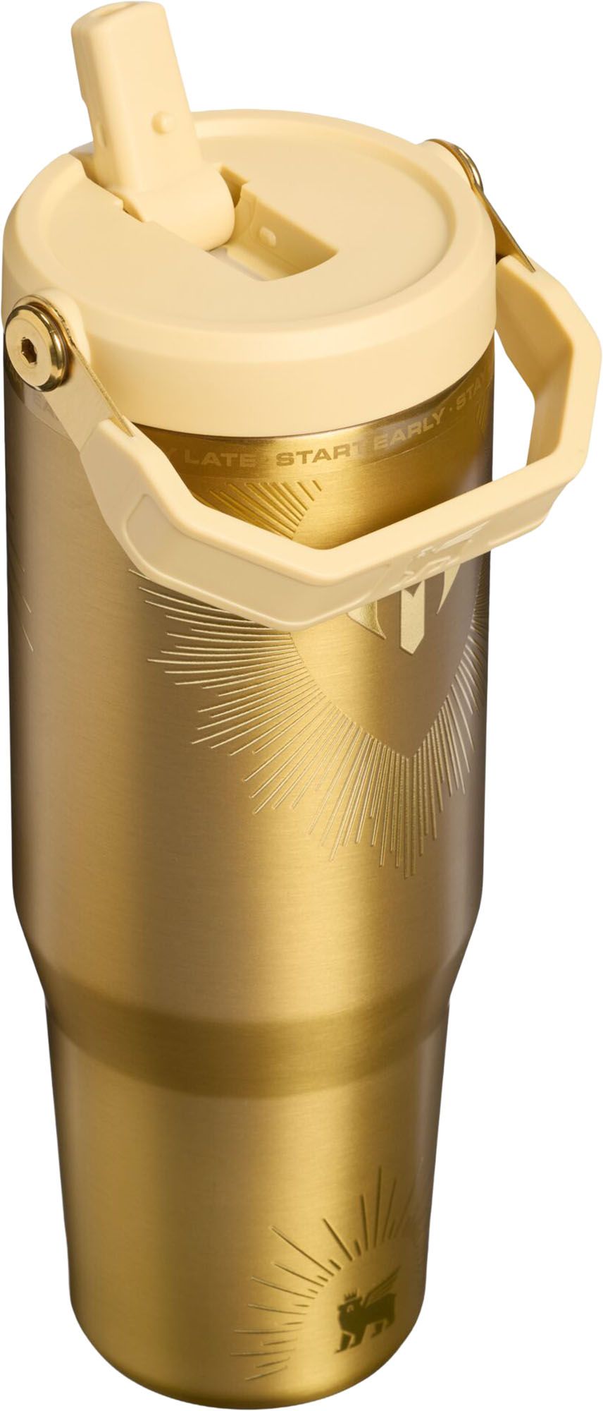 Stanley 30 oz. IceFlow 2.0 Flip Straw Tumbler - Messi x Stanley 1913 Gold product image