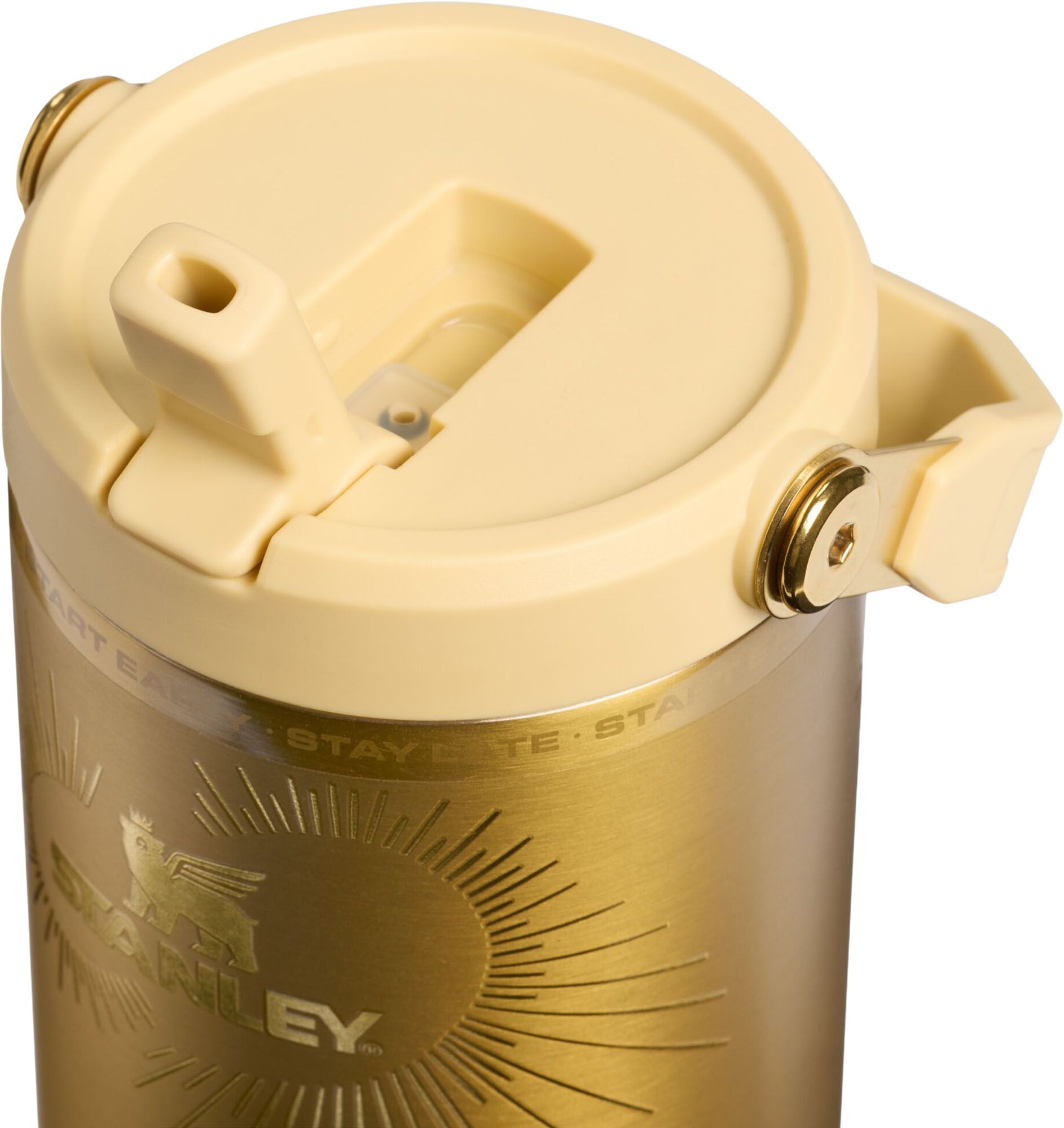 Stanley 30 oz. IceFlow 2.0 Flip Straw Tumbler - Messi x Stanley 1913 Gold product image