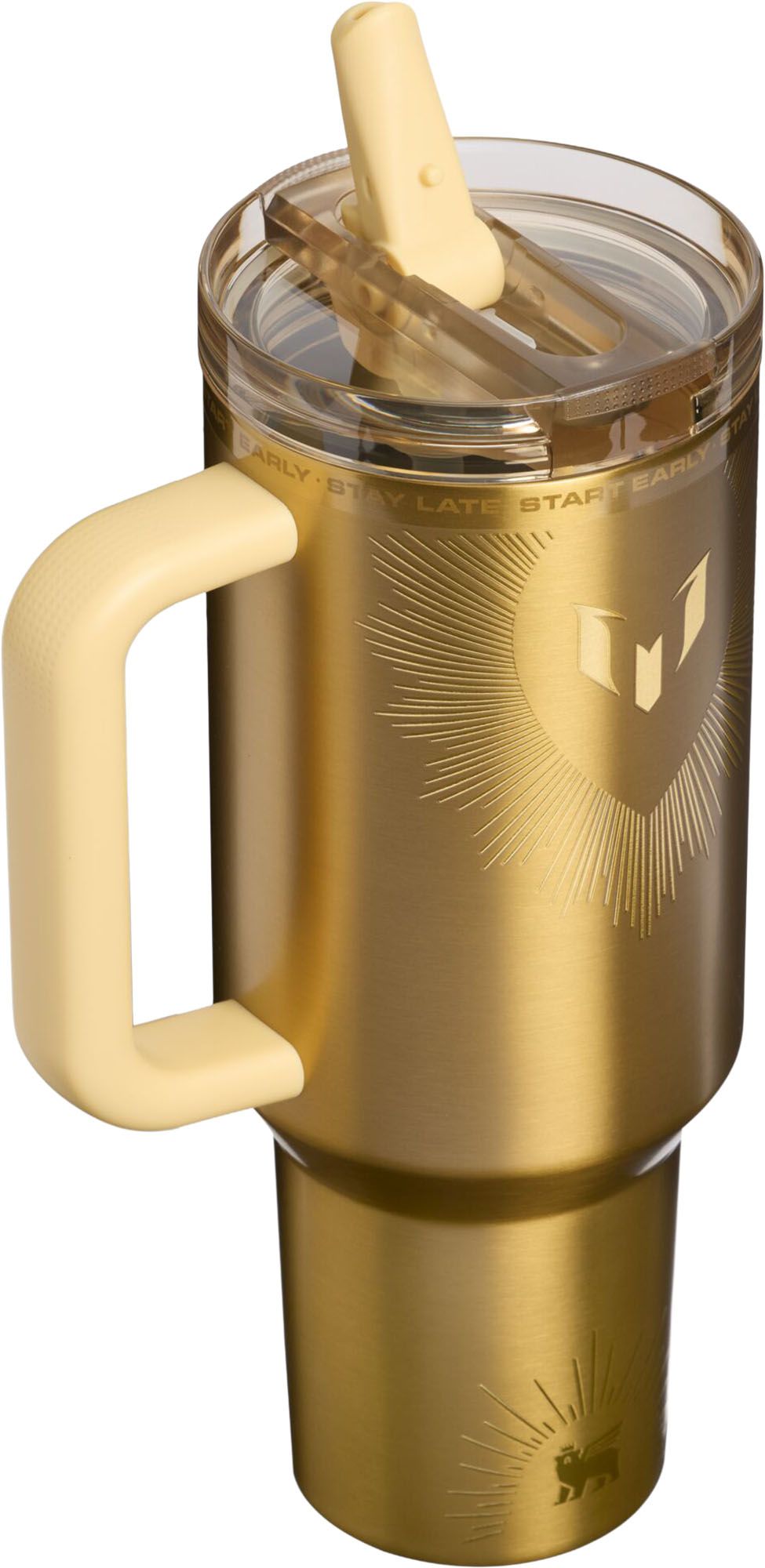 Stanley 40 oz. Quencher ProTour Flip Straw Tumbler - Messi x Stanley 1913 Gold product image