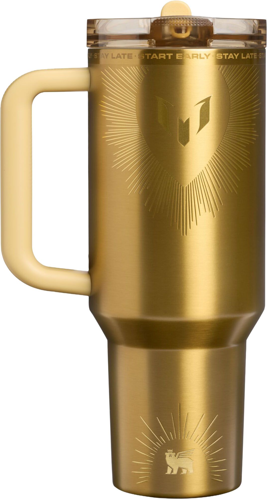 Stanley 40 oz. Quencher ProTour Flip Straw Tumbler - Messi x Stanley 1913 Gold product image