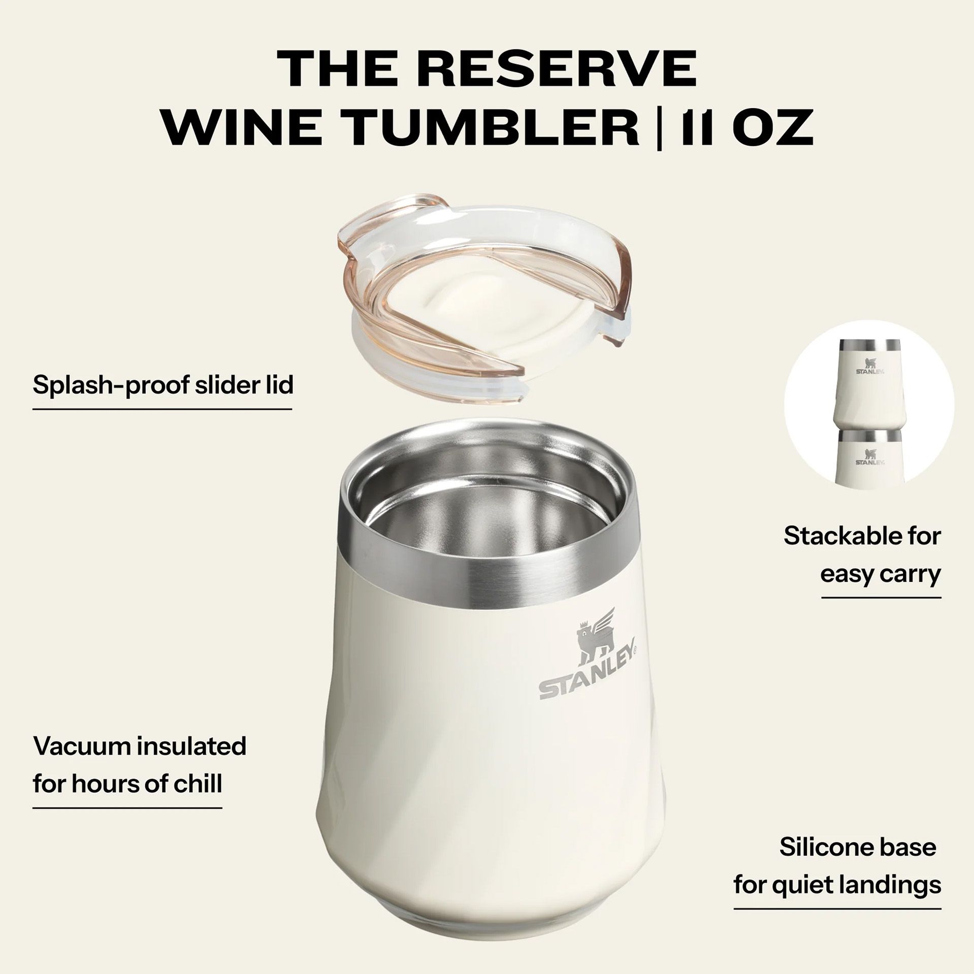 Stanley 11 oz. Reserve Textured Wine Tumbler product image