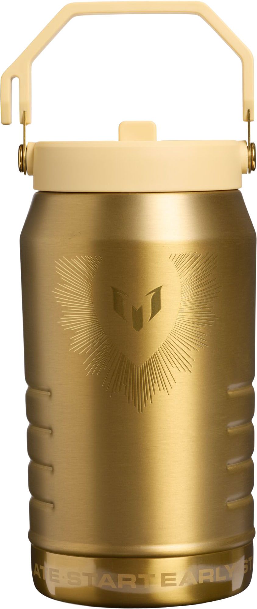 Stanley 64 oz. IceFlow Flip Straw 2.0 Jug - Messi x Stanley 1913 Gold product image