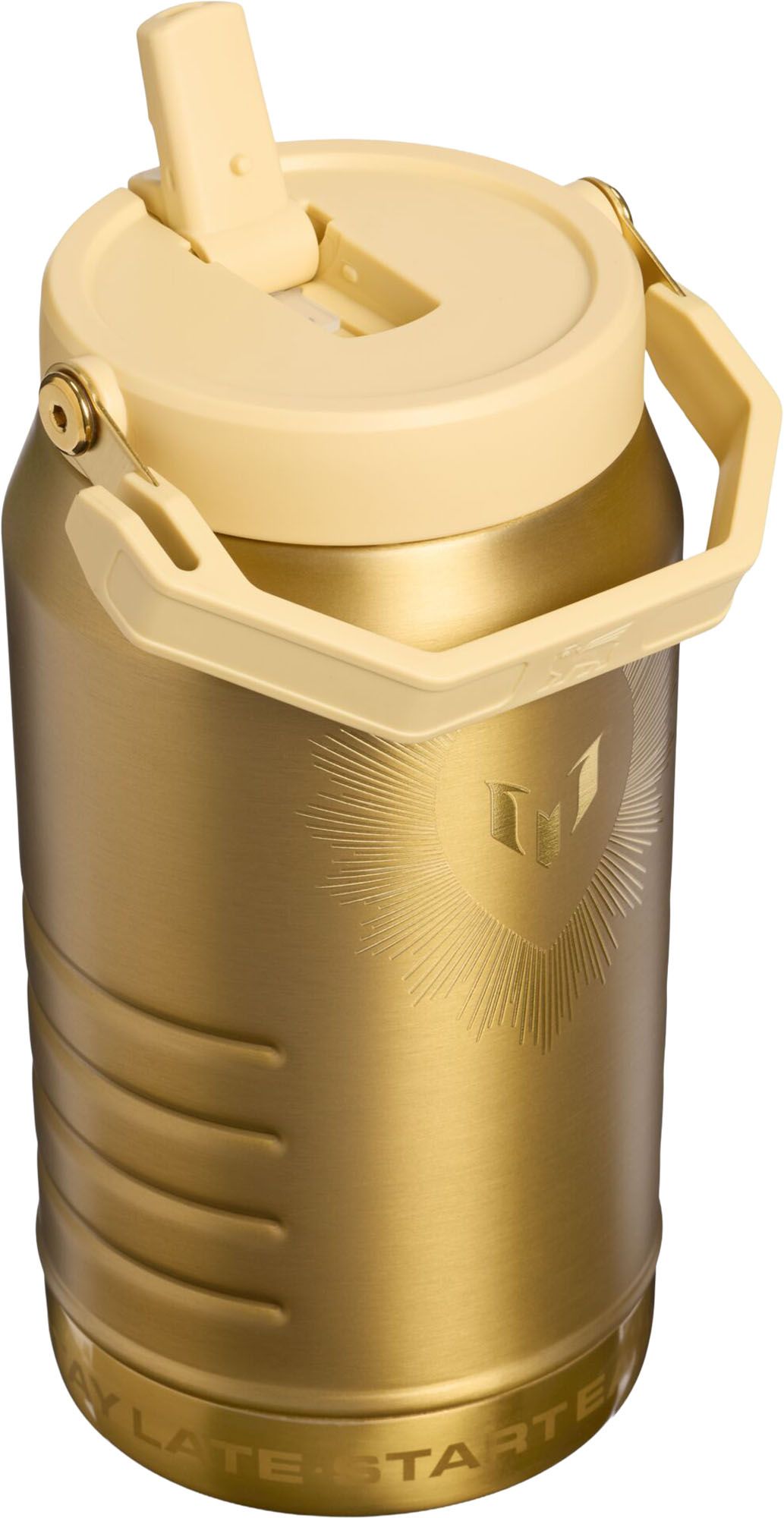 Stanley 64 oz. IceFlow Flip Straw 2.0 Jug - Messi x Stanley 1913 Gold product image