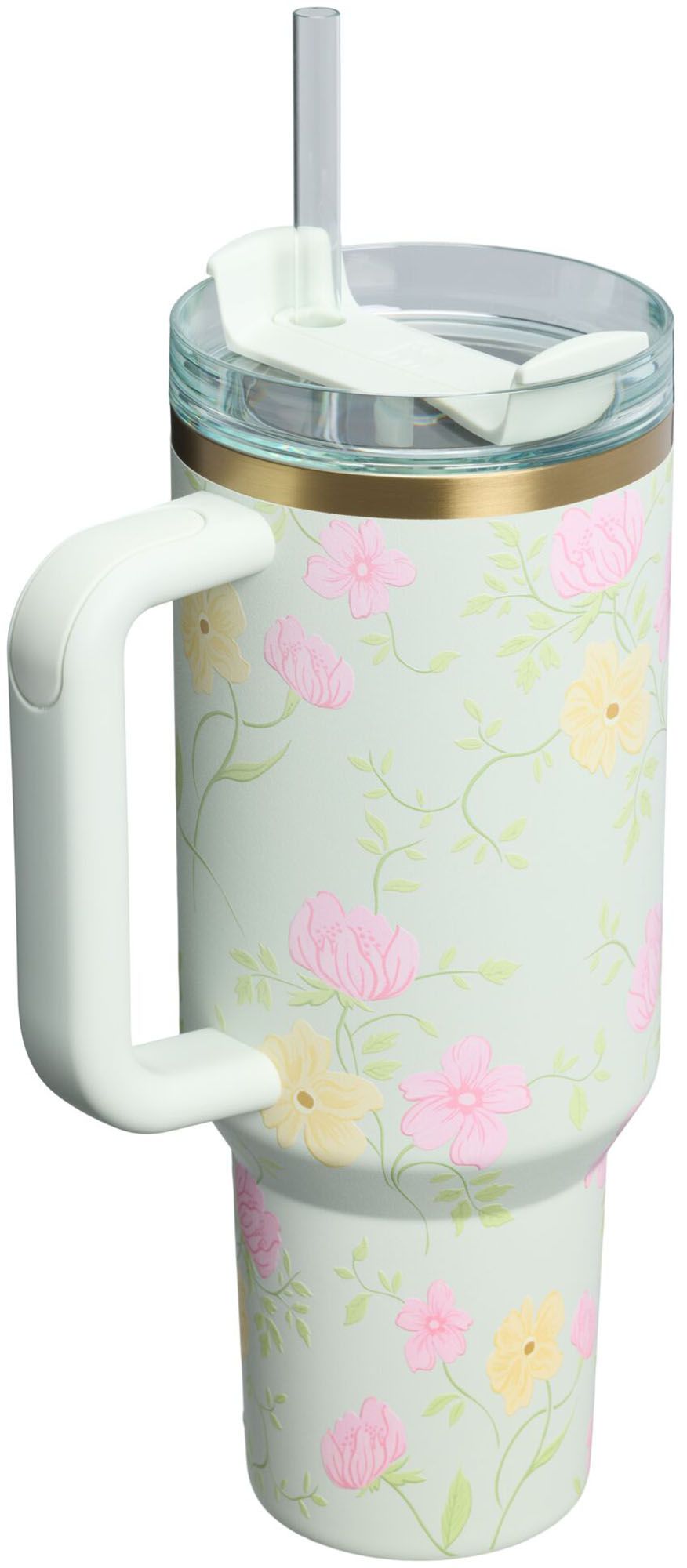 Stanley 40 oz. Quencher H2.0 FlowState Tumbler - Spring Blossoms product image