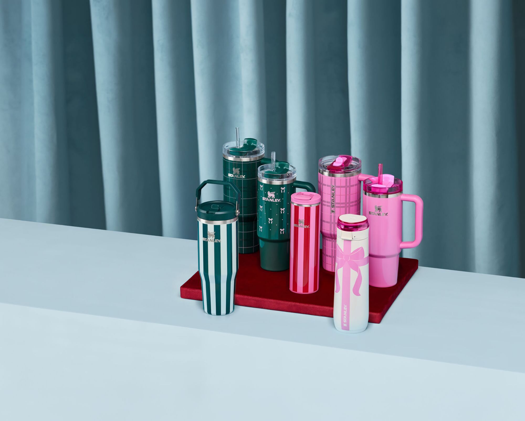 Stanley 40 oz. Quencher ProTour Flip Straw Tumbler - Holiday product image