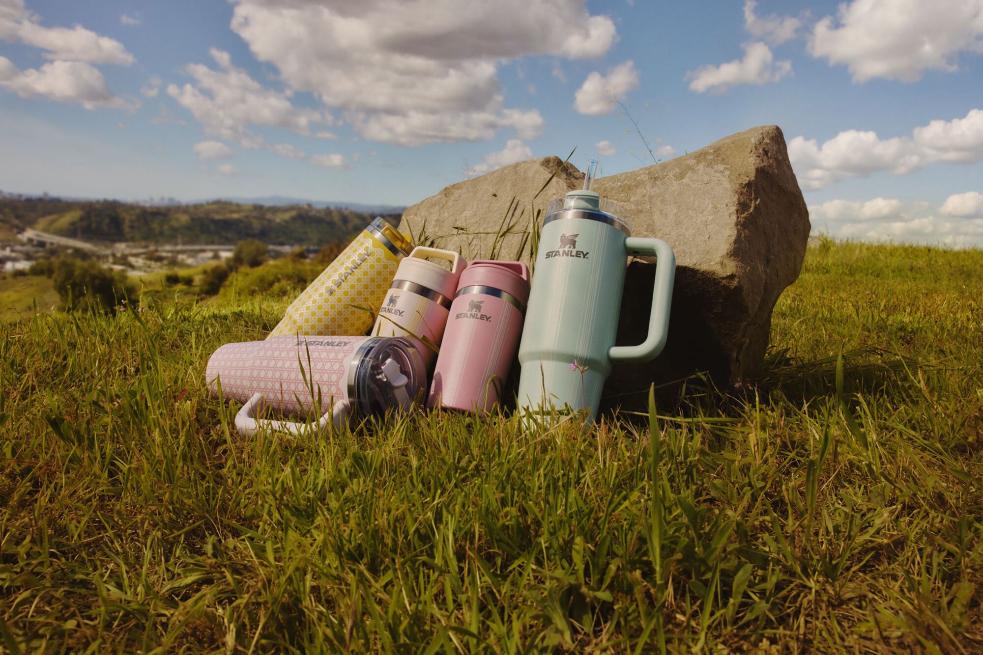 Stanley 40 oz. Quencher ProTour Flip Straw Tumbler - Spring Picnic product image