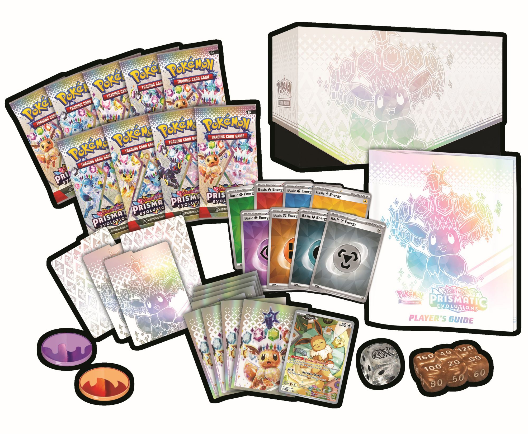 Pokémon TCG: Prismatic Evolutions Elite Trainer Box | Dick's