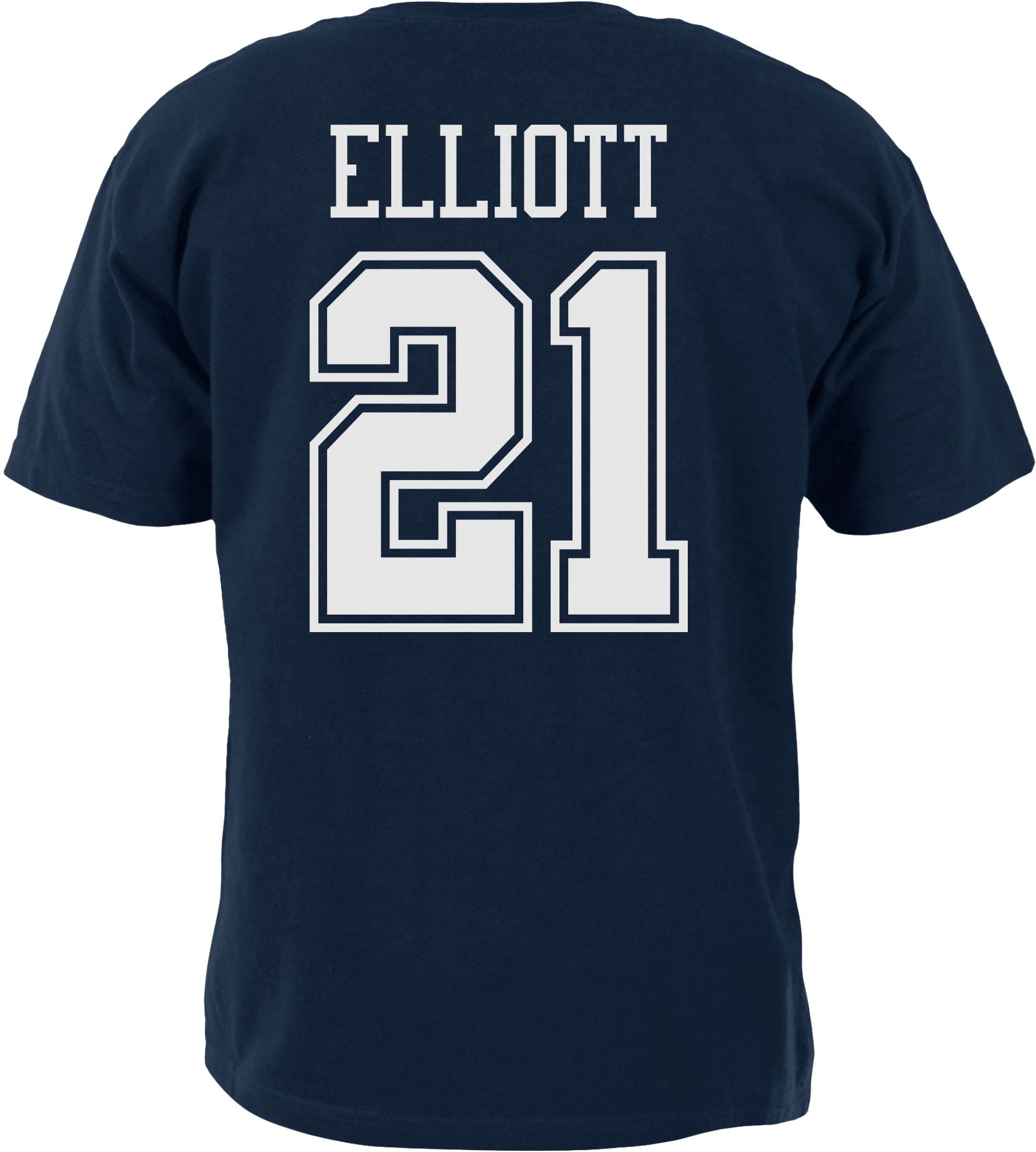 Dallas Cowboys Youth Ezekiel Elliott #21 Pride Navy T-Shirt product image