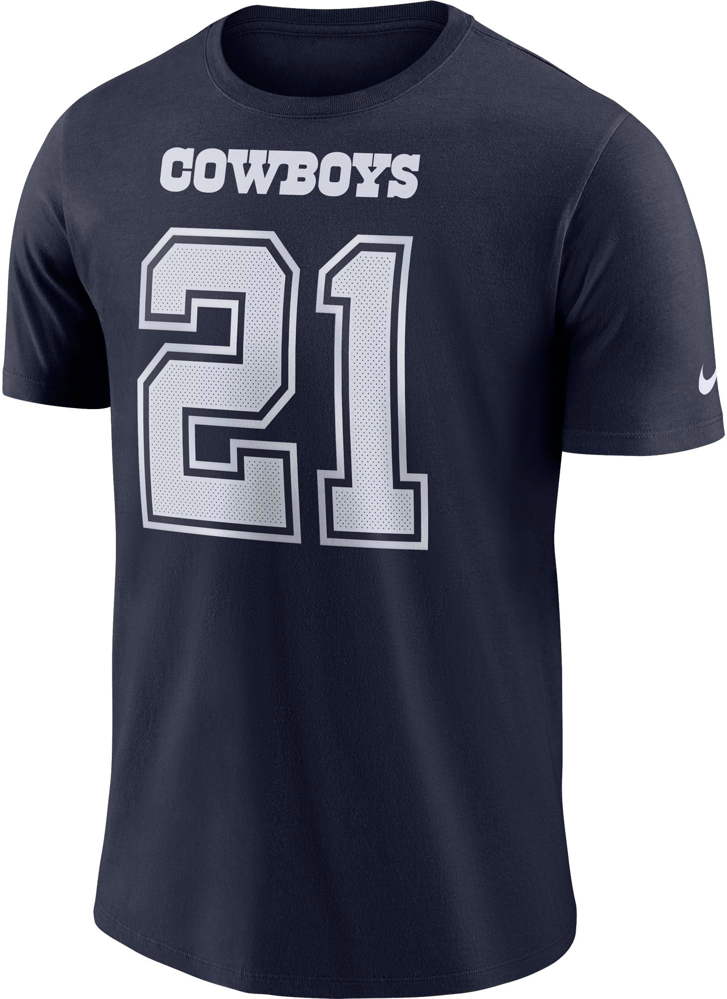 Nike Men's Dallas Cowboys Ezekiel Elliott #21 Pride Navy T-Shirt product image