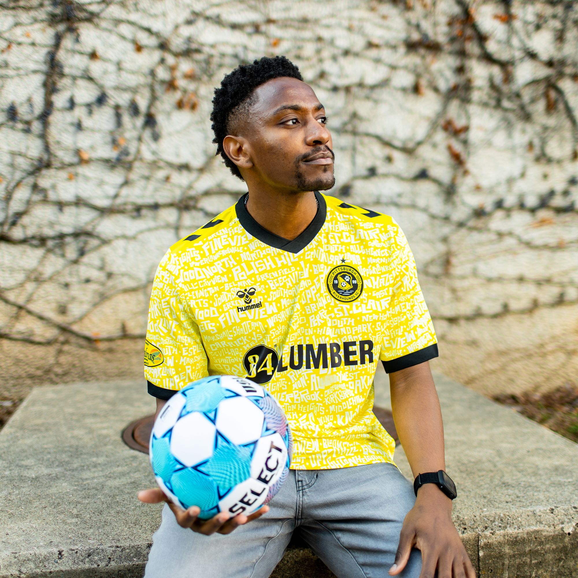 Hummel Adult Pittsburgh Riverhounds 2026 Secondary Replica Jersey product image