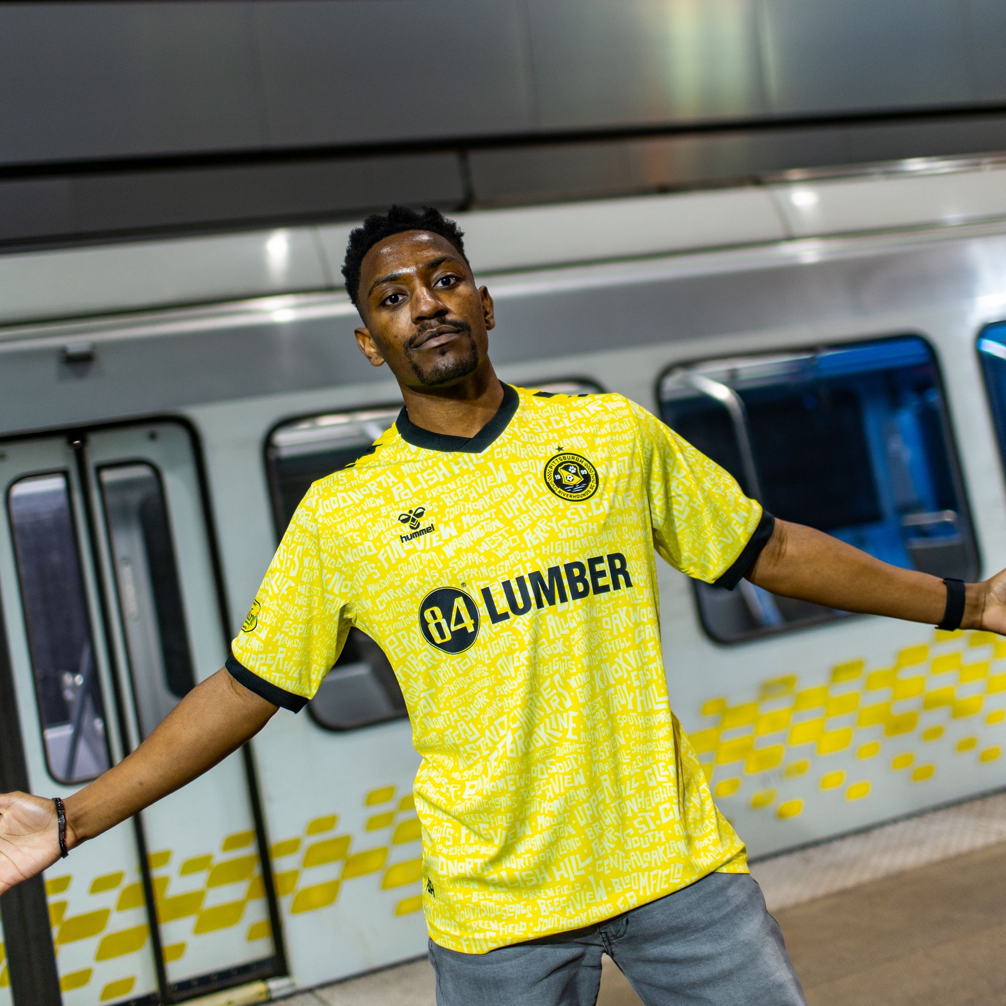 Hummel Adult Pittsburgh Riverhounds 2026 Secondary Replica Jersey product image