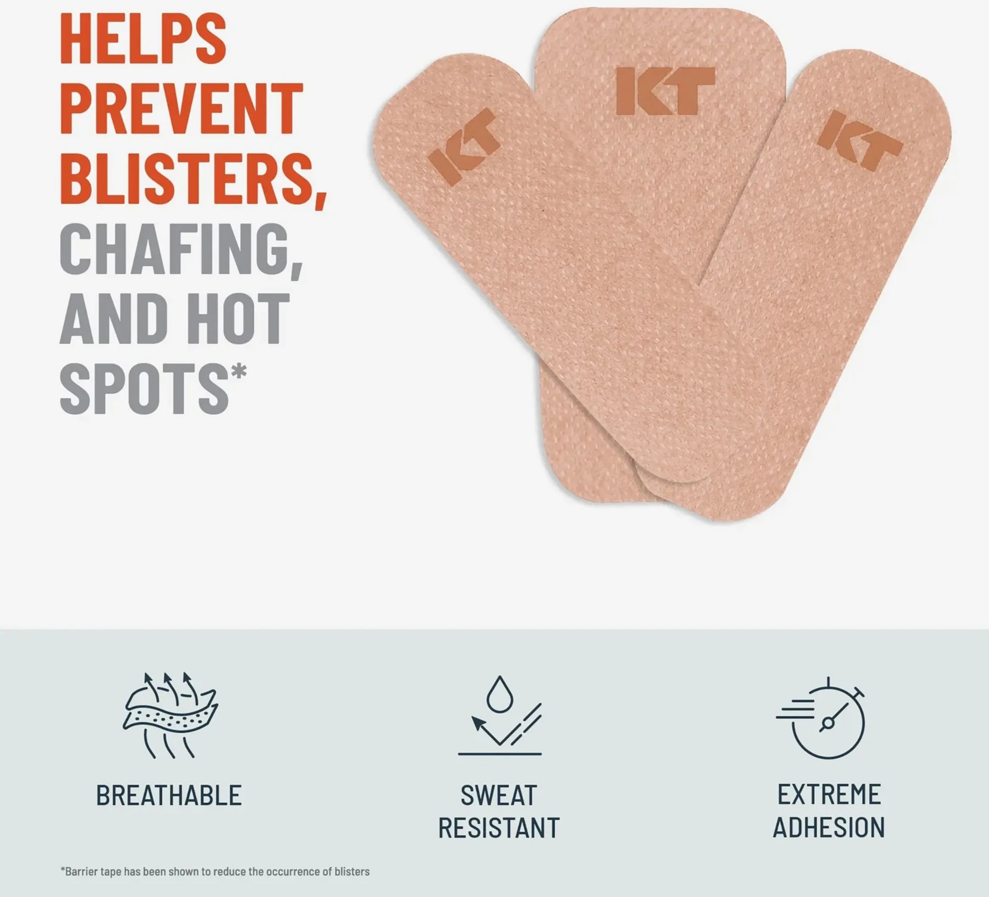 KT Tape Blister Prevention Tape - 30 Count product image
