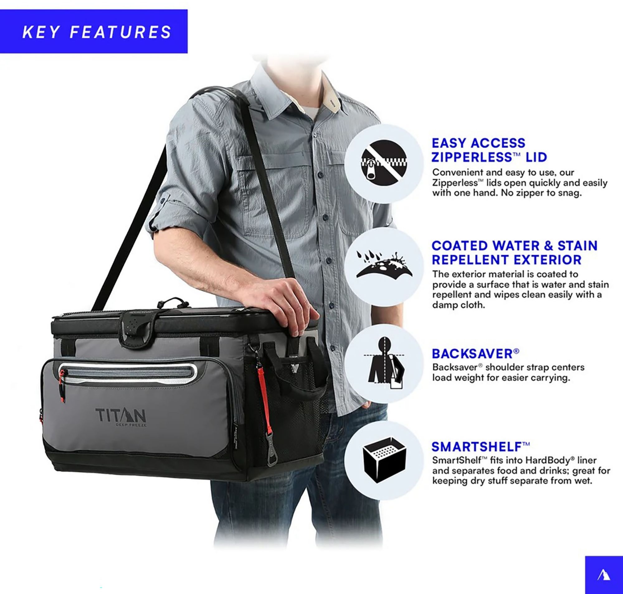 48 Can Zipperless HardBody Cooler product image