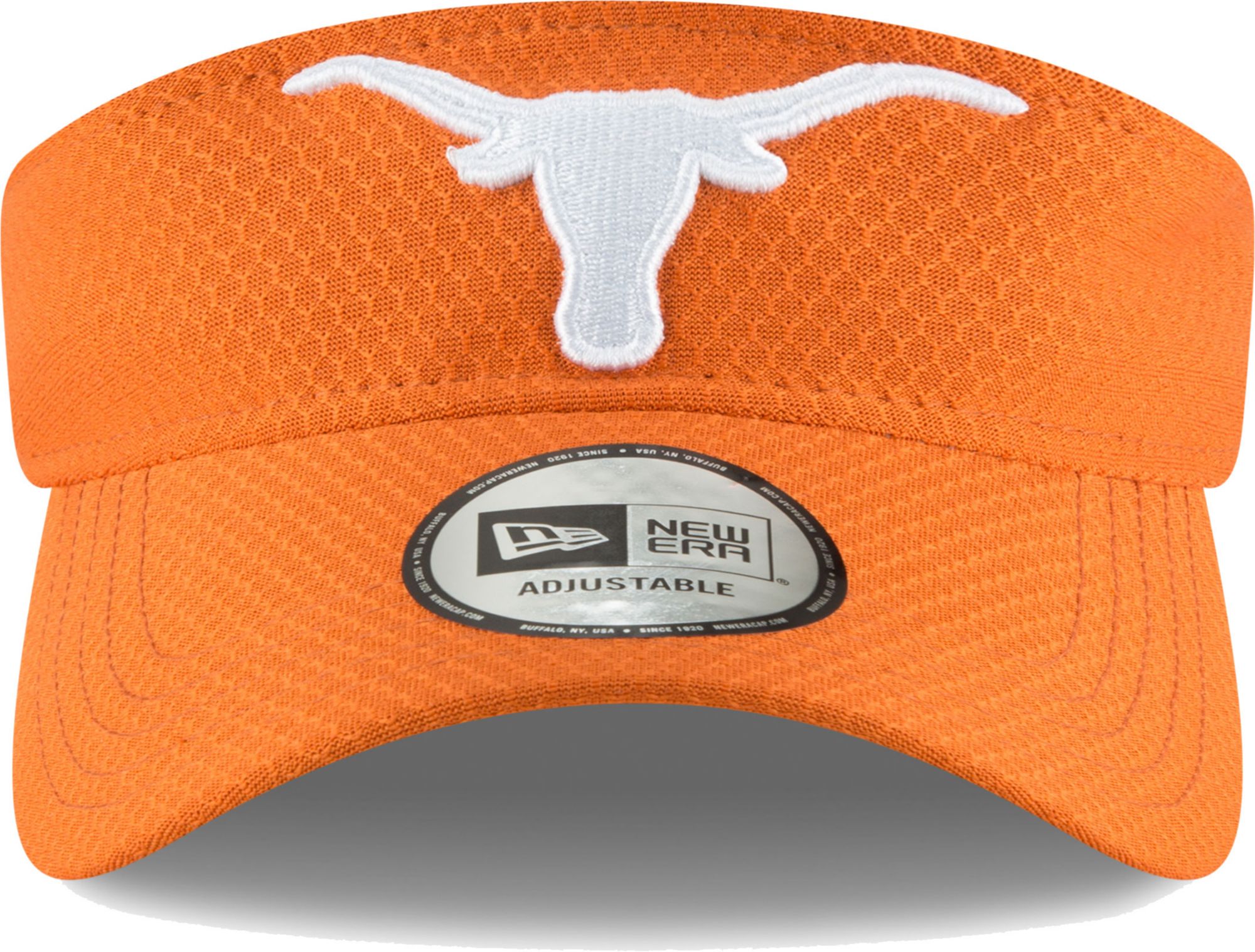 New Era Men's Texas Longhorns Burnt Orange Training Adjustable Visor product image