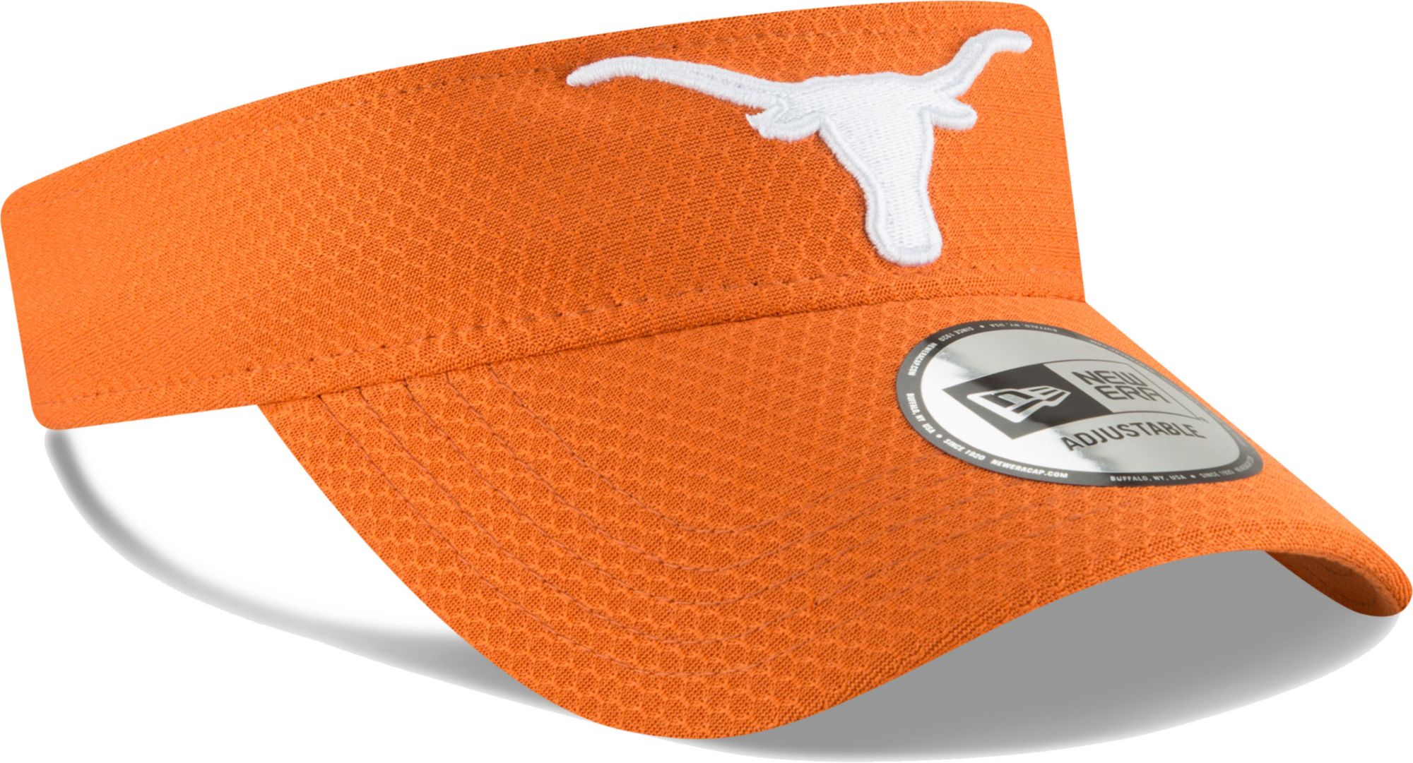 New Era Men's Texas Longhorns Burnt Orange Training Adjustable Visor product image
