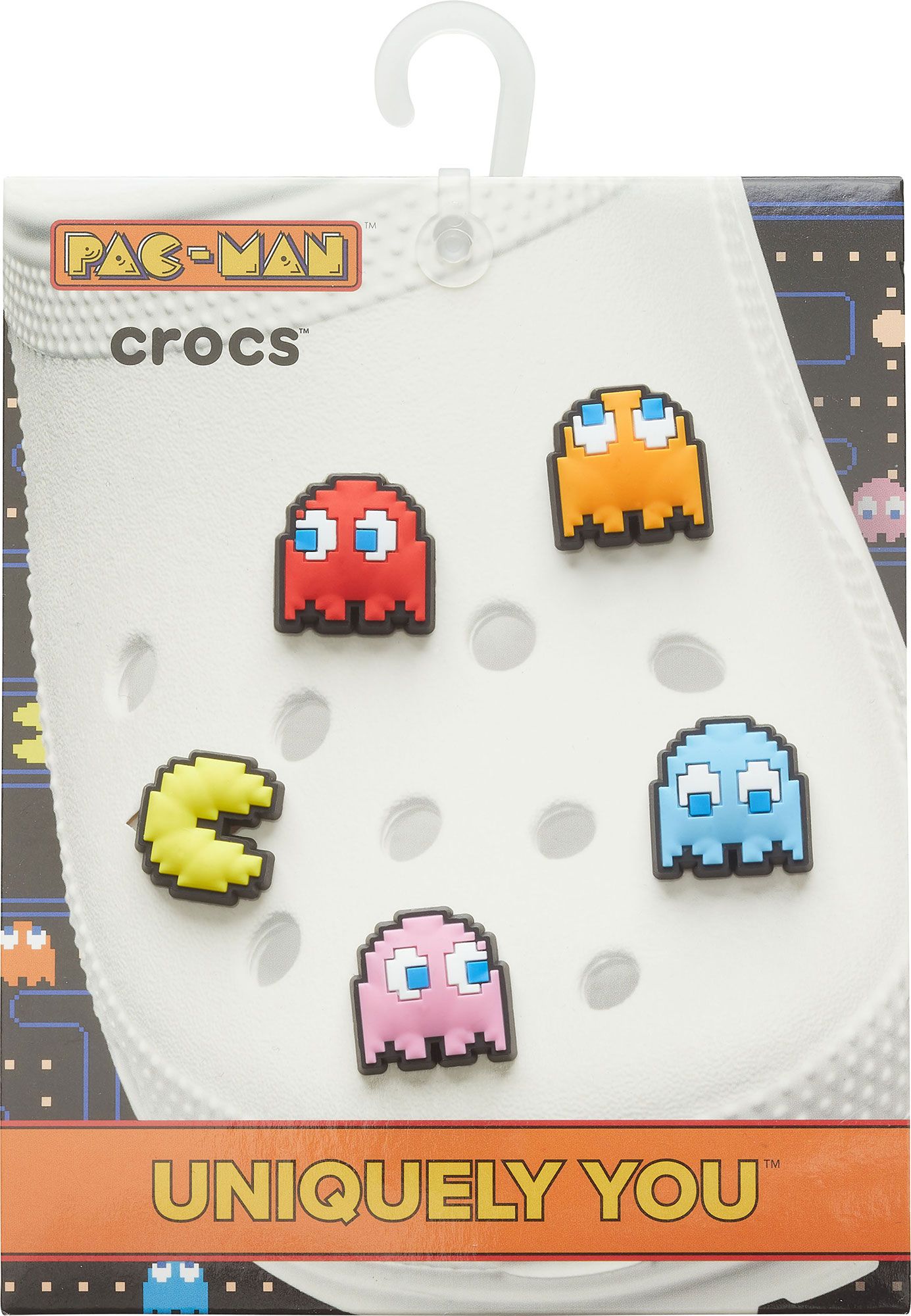 Crocs Jibbitz Characters Shoe Charm, Pac Man Pinky, Nepal