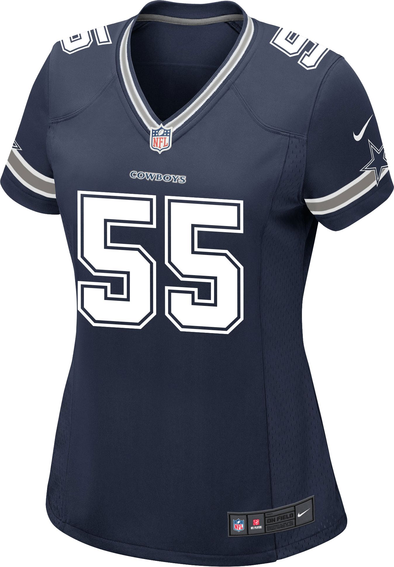 Nike Women's Dallas Cowboys Leighton Vander Esch #55 Navy Game Jersey