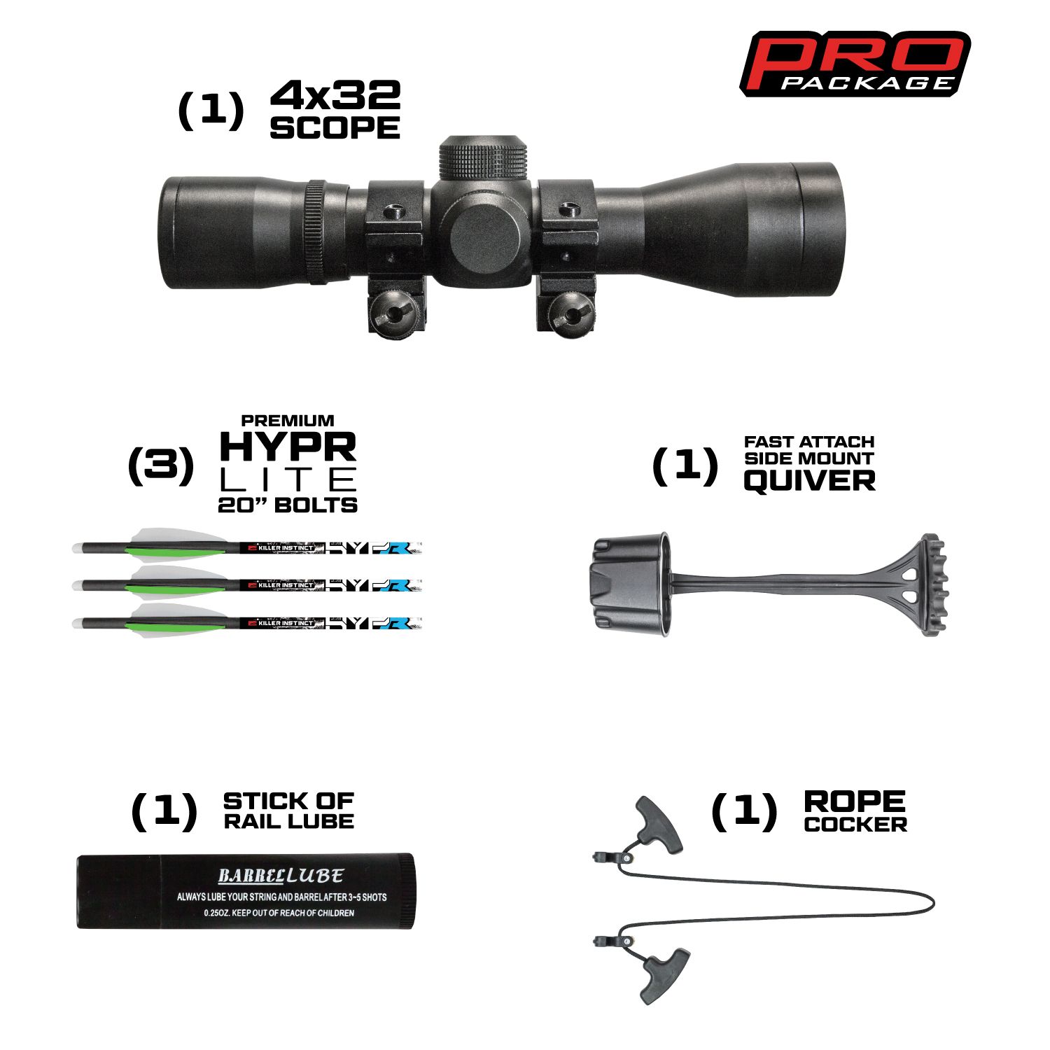 Killer Instincts Lethal 405 Crossbow Package - 405 FPS product image