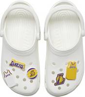 Dick\'s Goods | Pack Jibbitz 5 Angeles NBA Sporting - Los Lakers Crocs