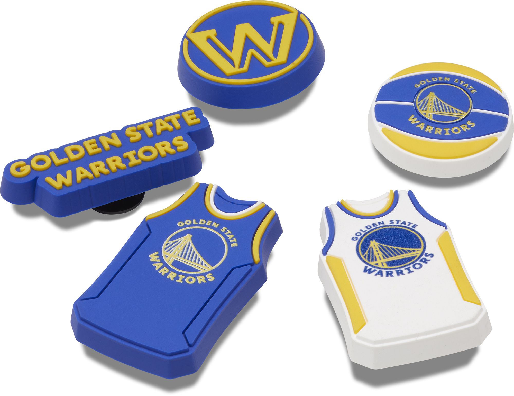 Crocs Jibbitz NBA Golden State Warriors - 5 Pack