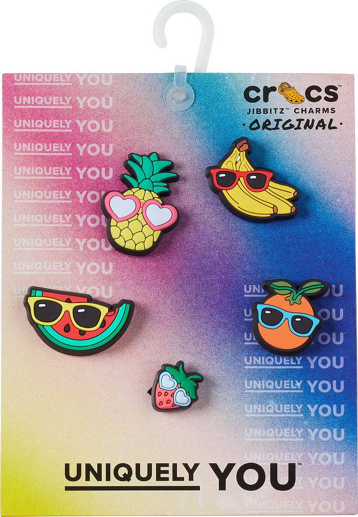Fruit Designer Croc Charms (5-Pack)