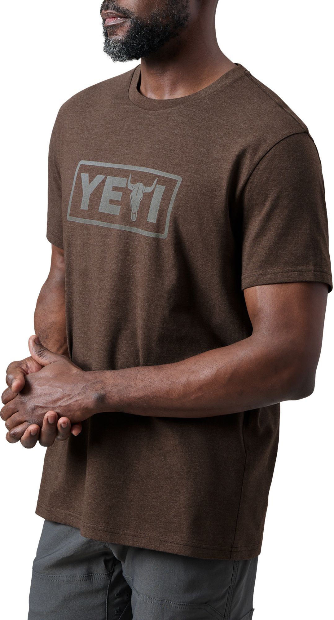 YETI Men's Steer Badge Short Sleeve T-Shirt product image