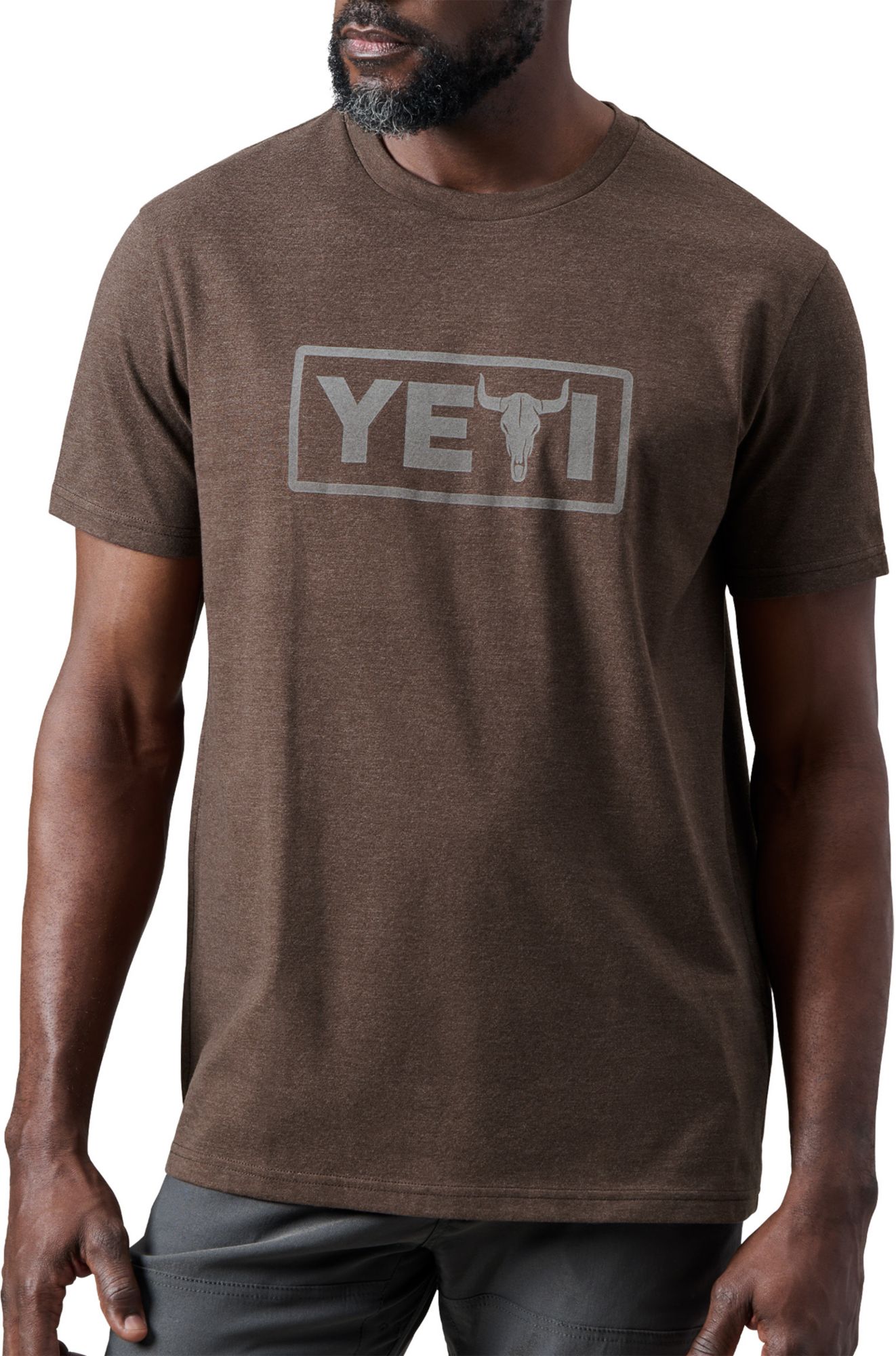 YETI Men's Steer Badge Short Sleeve T-Shirt product image