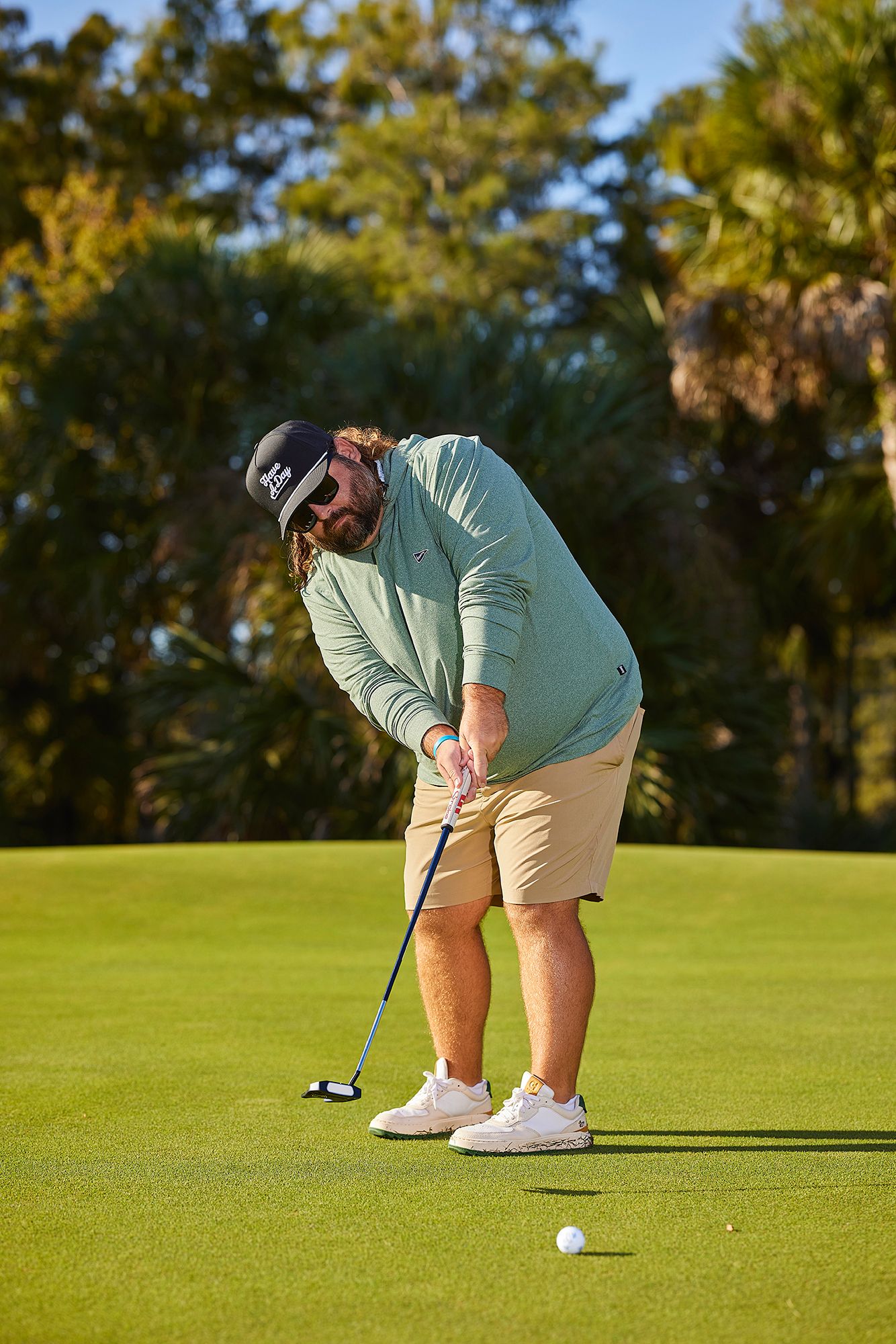 Breezy Golf Adult Have A Day Rope Golf Hat product image