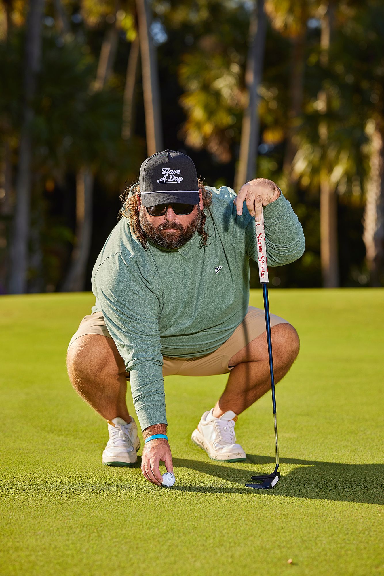 Breezy Golf Adult Have A Day Rope Golf Hat product image