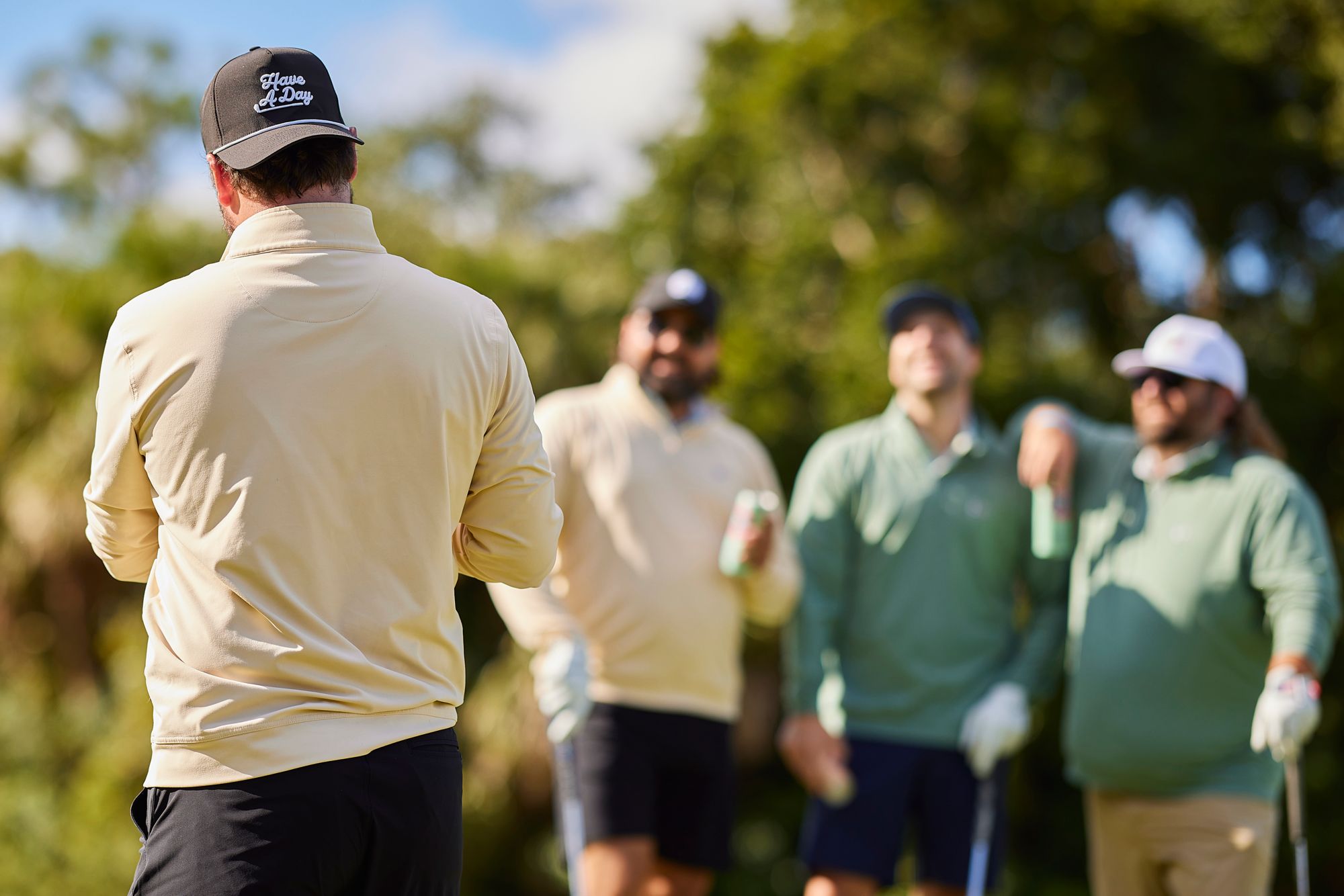 Breezy Golf Adult Have A Day Rope Golf Hat product image