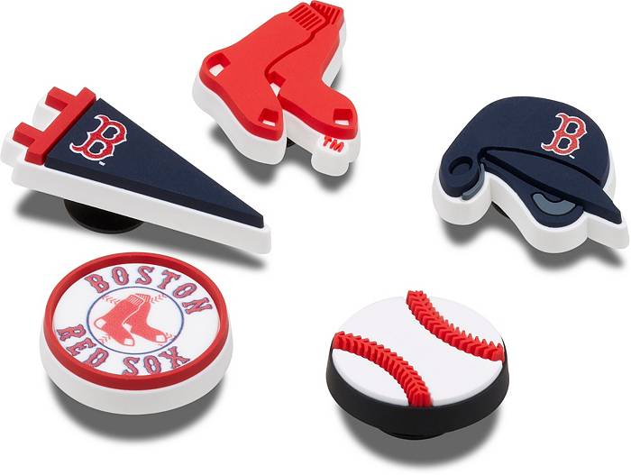 Crocs MLB Boston Red Sox Jibbitz Set - 5 Pack - Free Shipping