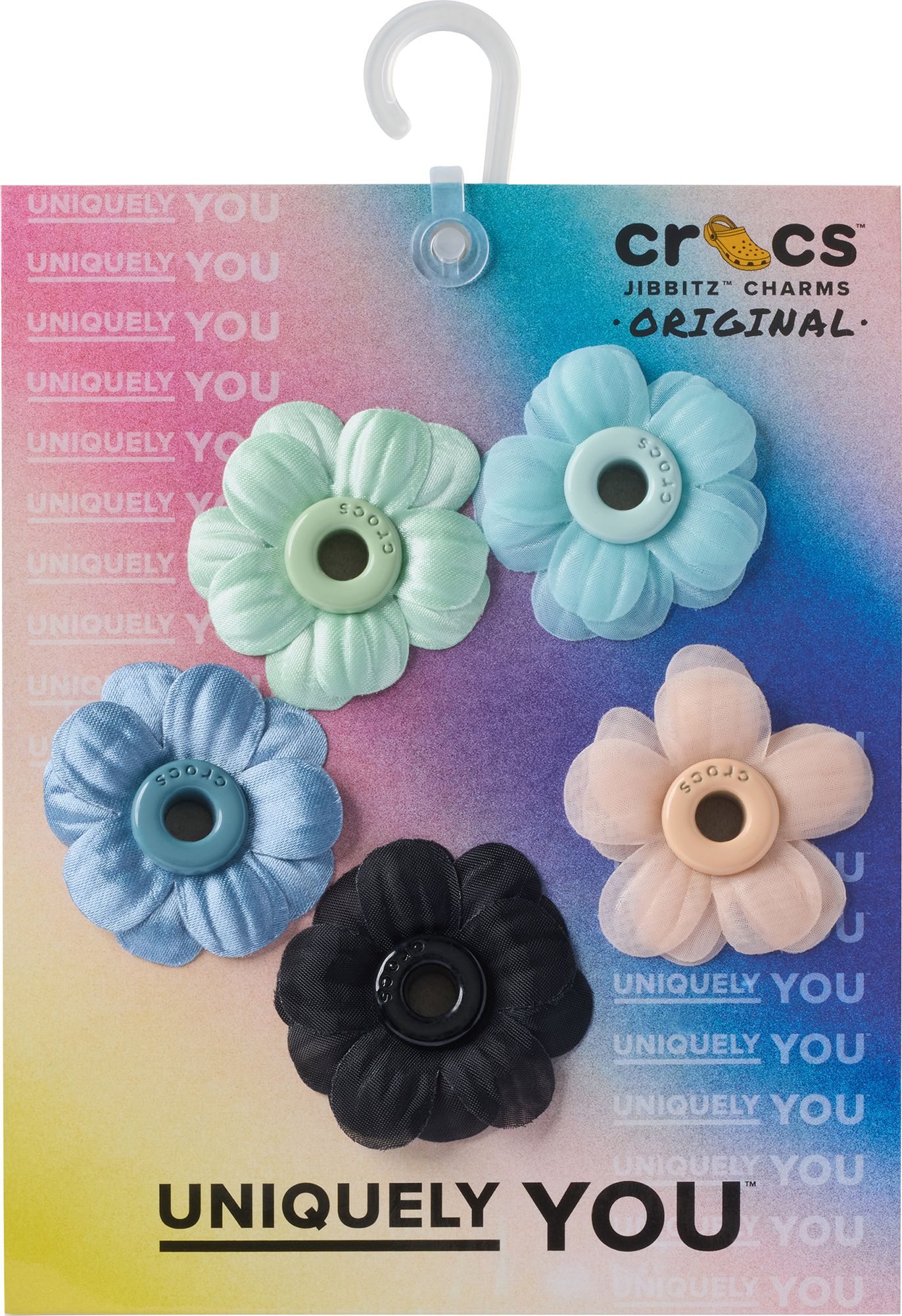 Crocs Jibbitz Chiffon Grommet Flowers 5 - Pack product image