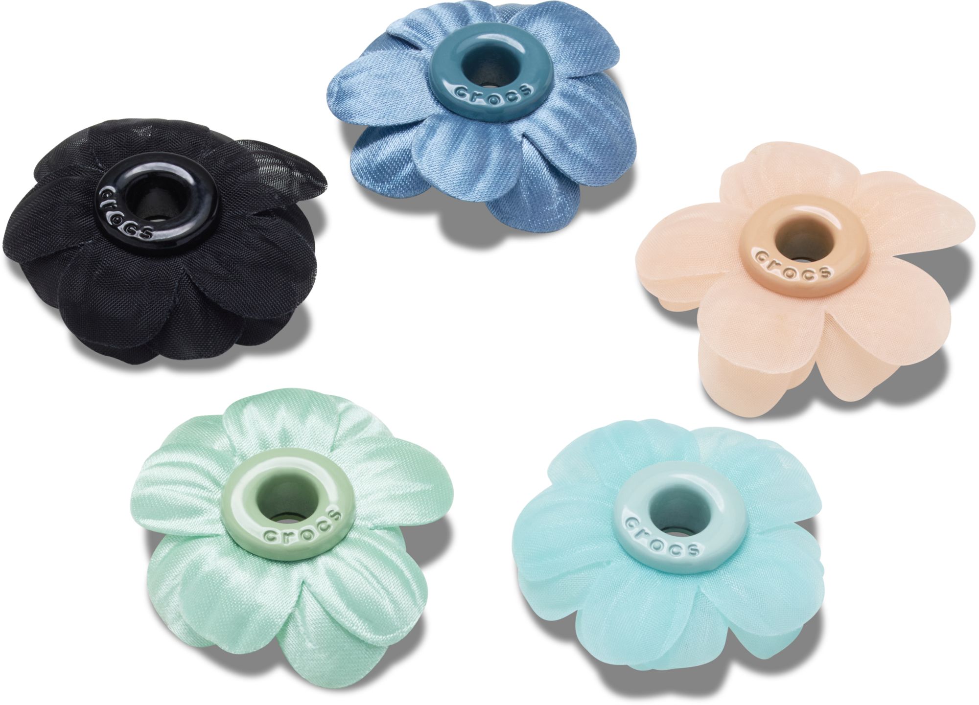 Crocs Jibbitz Chiffon Grommet Flowers 5 - Pack product image