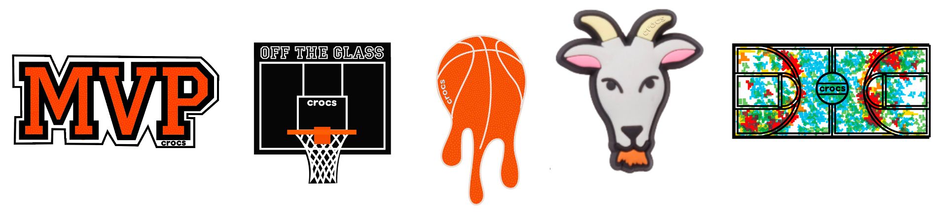 Crocs Jibbitz  MVP Basketball - 5 Pack product image
