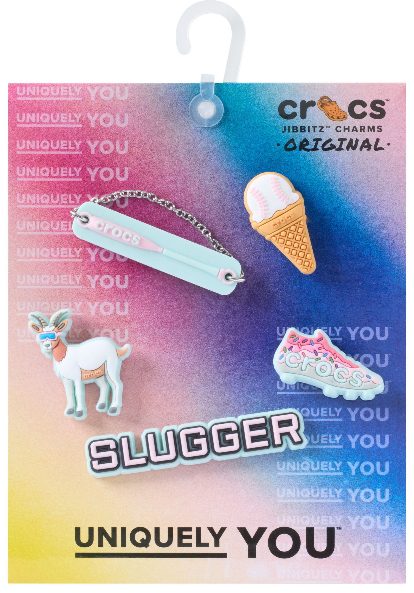 Crocs Jibbitz Neon Drip Baseball - 5 Pack product image