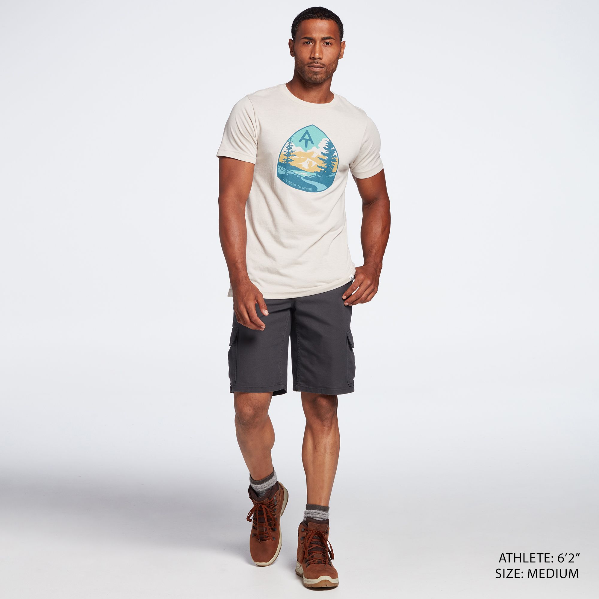 The Landmark Project Adult Appalachian Trail Short Sleeve Graphic T-Shirt product image